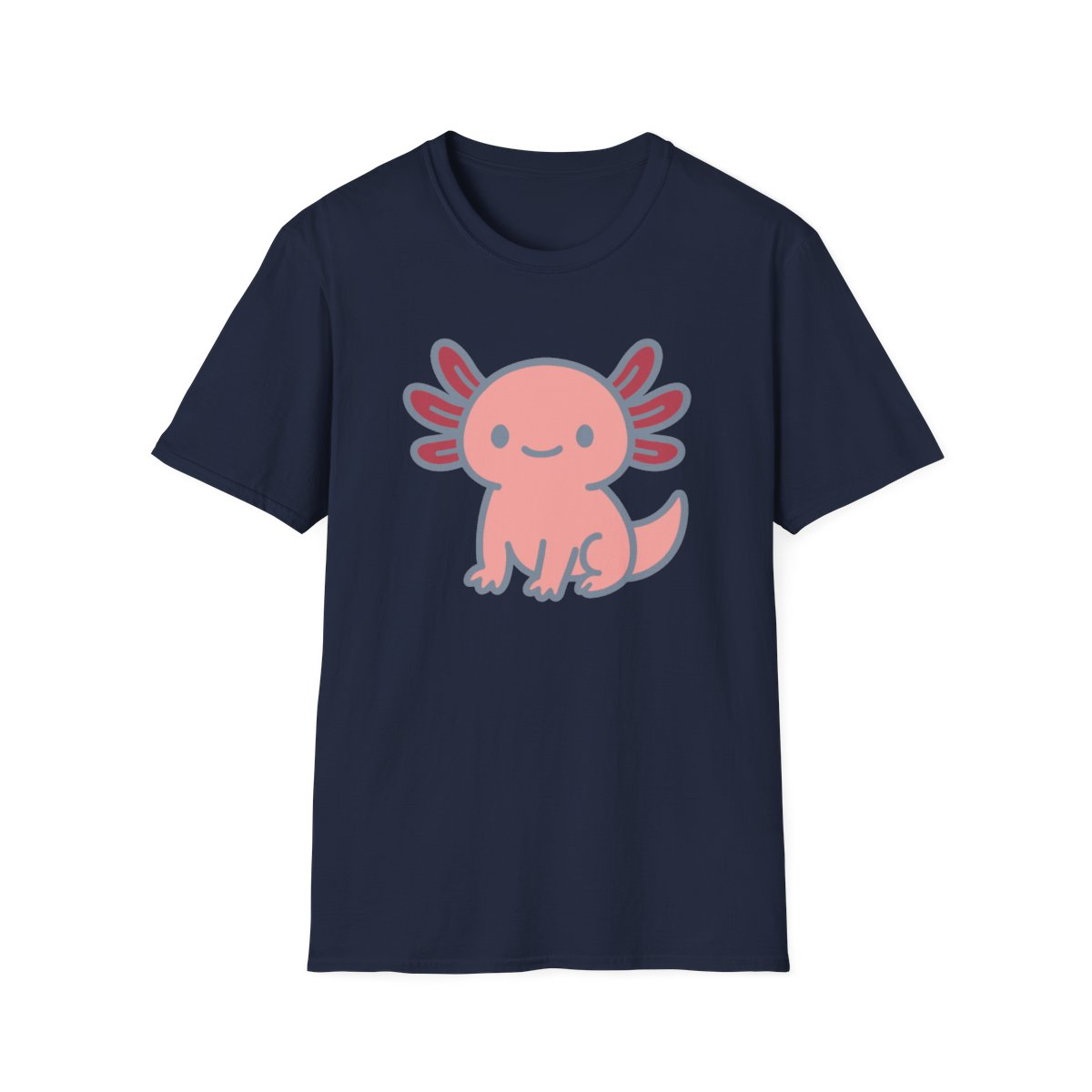 Cute Axolotl T-Shirt | Unisex Soft Tee for Aquatic Animal Lovers