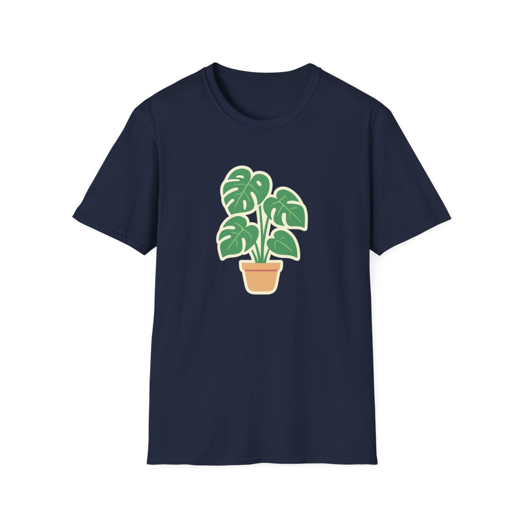 Monstera Plant Unisex T-Shirt - Tropical Leaf Tee for Plant Lovers