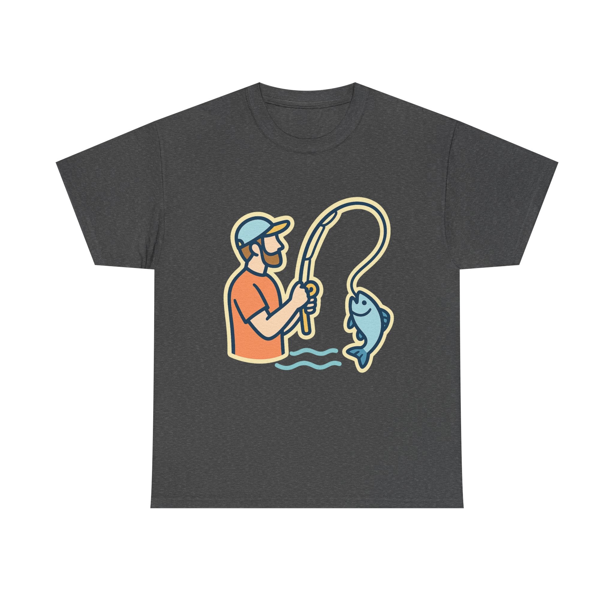Fishing Life Unisex T-Shirt | Soft Comfort Tee for Anglers & Fishermen