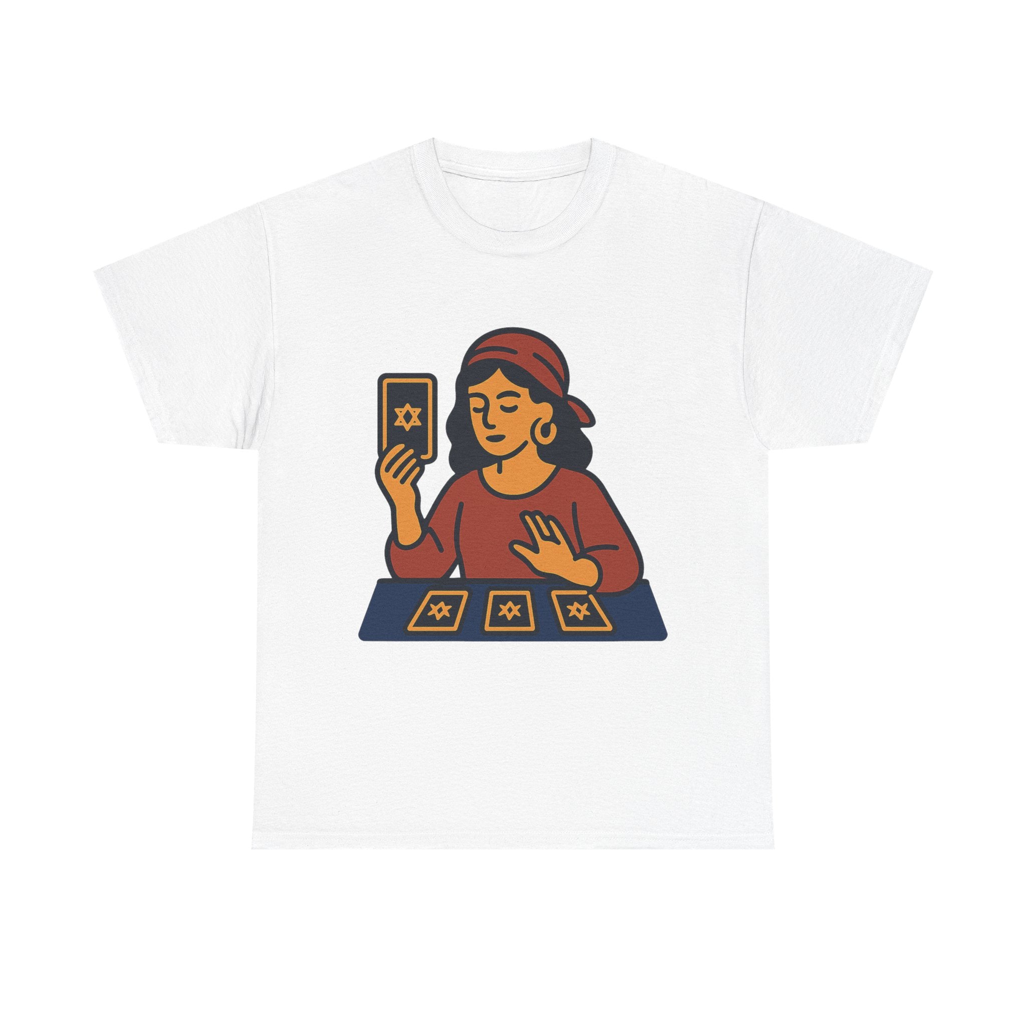Tarot Reader Unisex T-Shirt | Mystical Apparel for Divination Enthusiasts