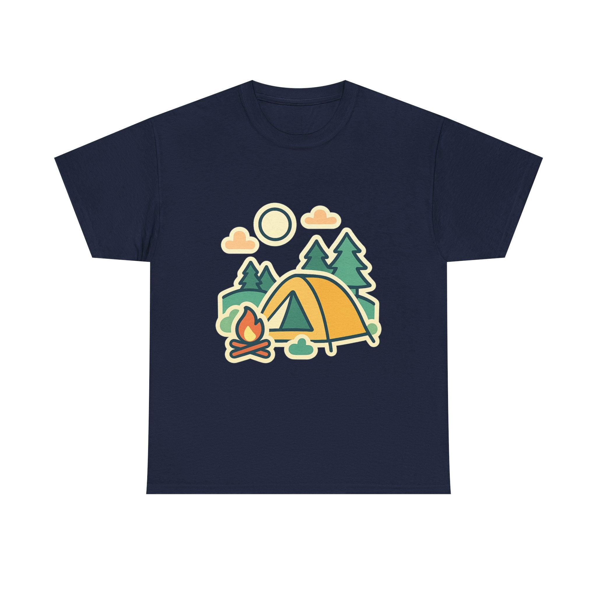 Camping Outdoors Adventure Unisex T-Shirt - Soft Comfortable Tee