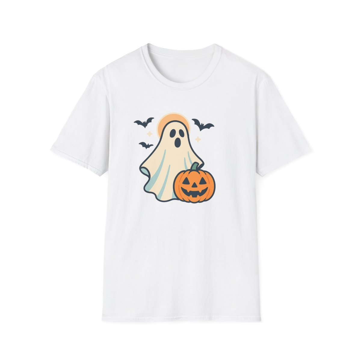 Spooky Halloween T-Shirt | Unisex Tee with Creepy Ghost Design