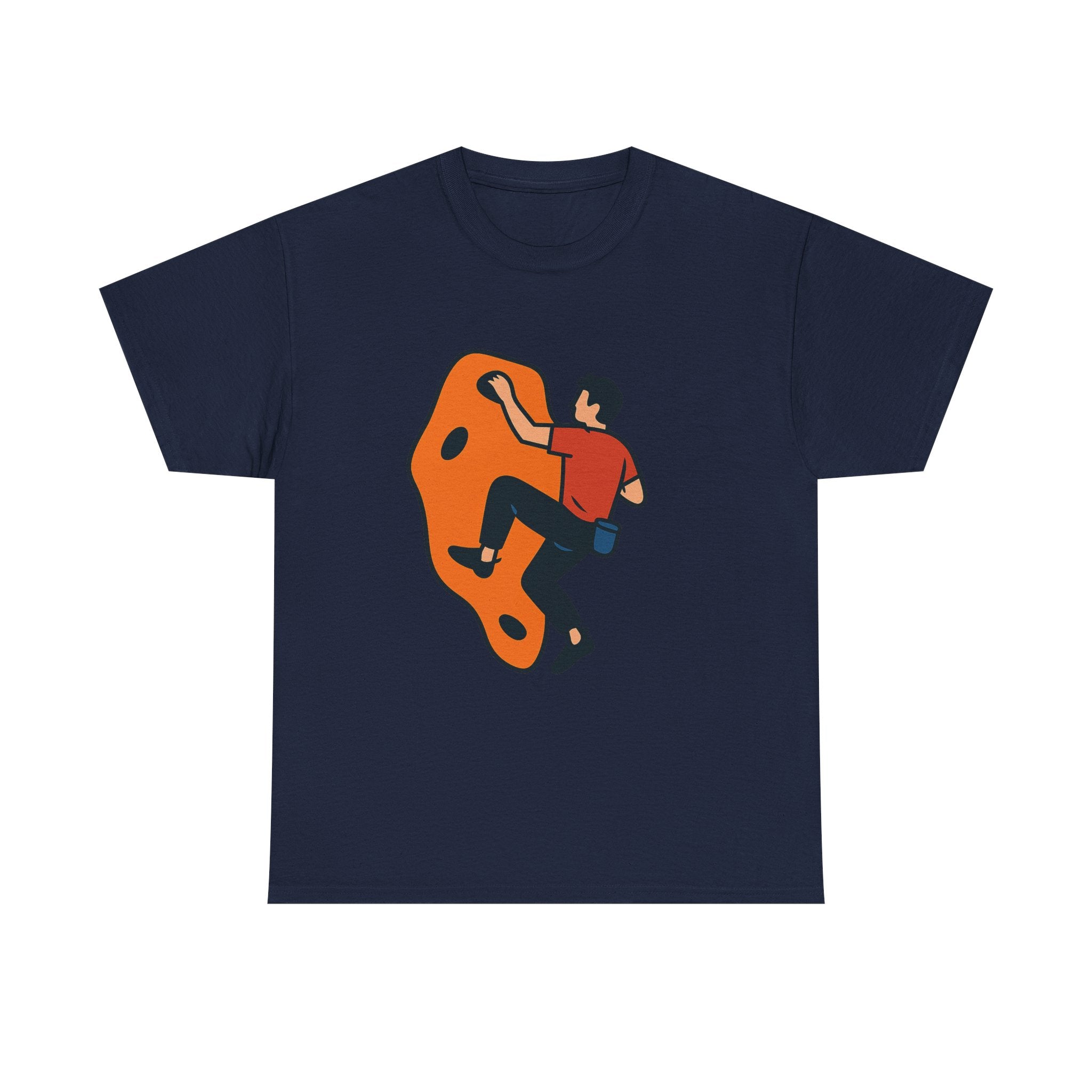 Premium Unisex Bouldering T-Shirt | Climber Apparel for Rock Enthusiasts