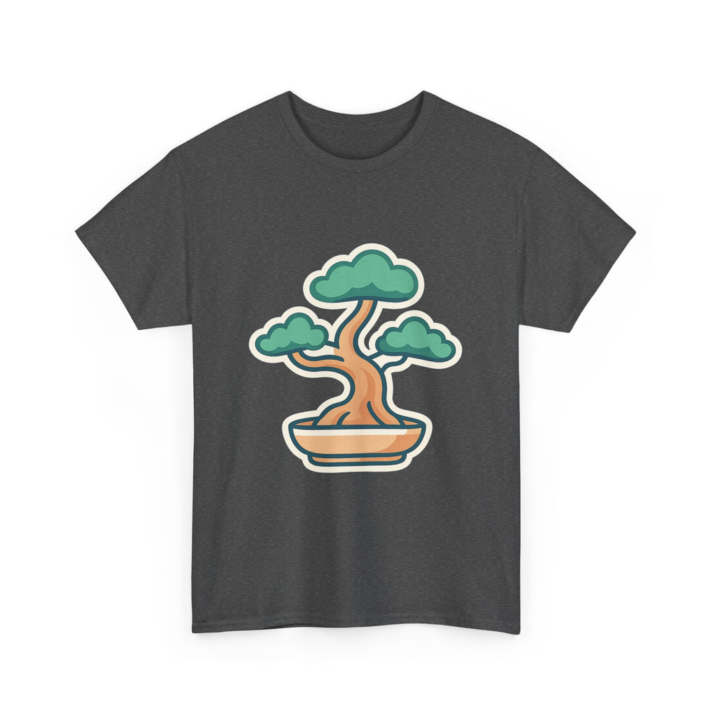 Bonsai Tree Unisex T-Shirt | Minimalist Art Tee for Nature Lovers