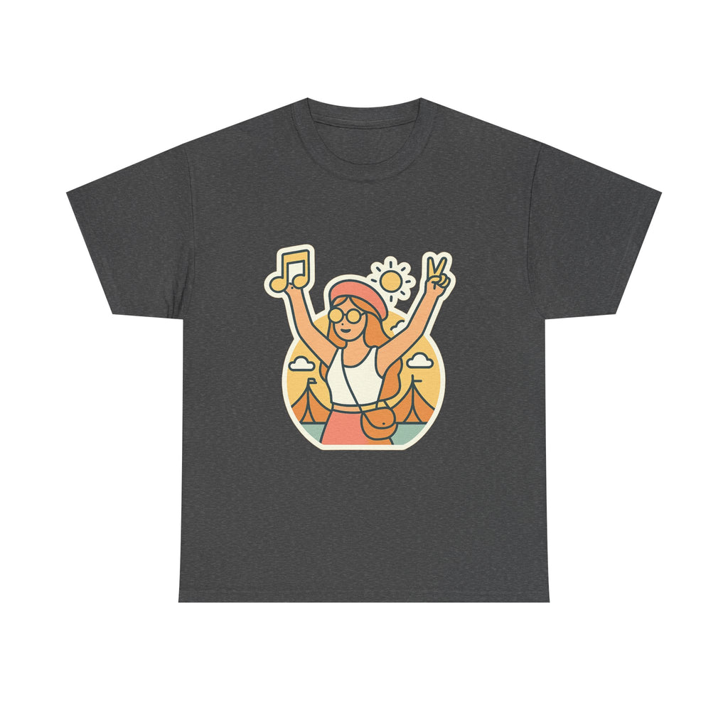 Music Festival Unisex T-Shirt - Perfect Anniversary Gift for Girlfriend