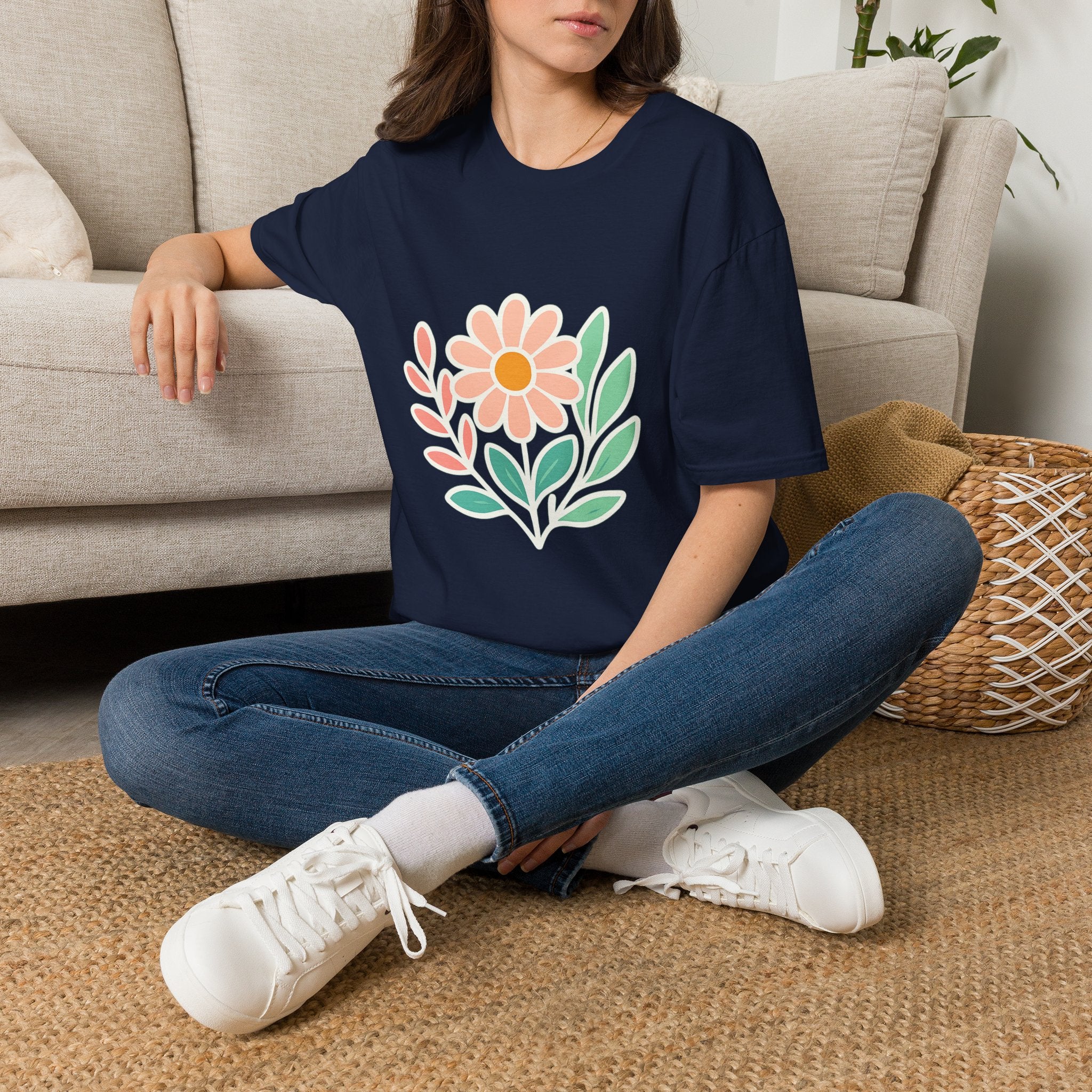 Spring Floral Unisex T-Shirt | Soft Comfortable Tee for All