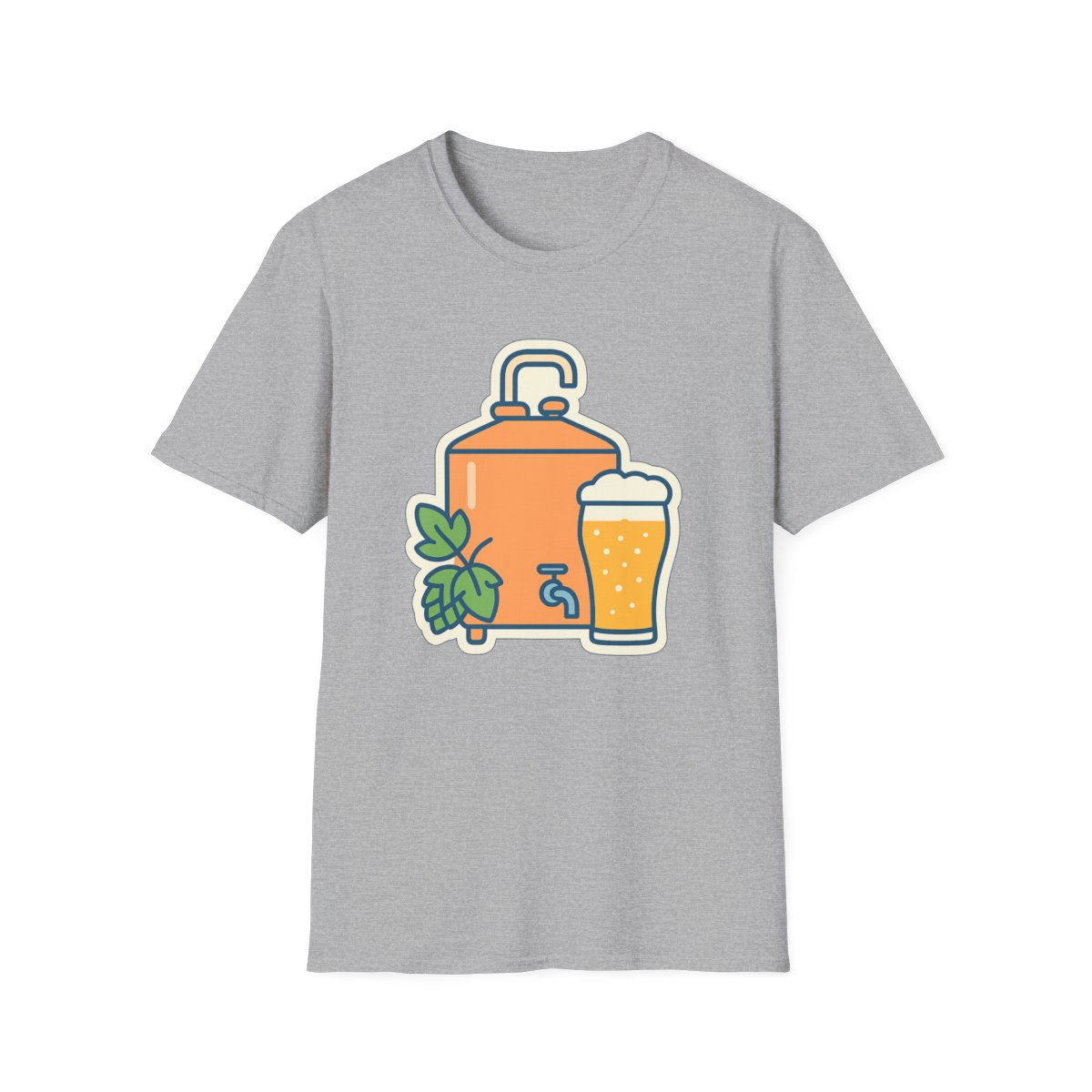 Craft Beer Homebrewing T-Shirt | Unisex Tee for Beer Enthusiasts