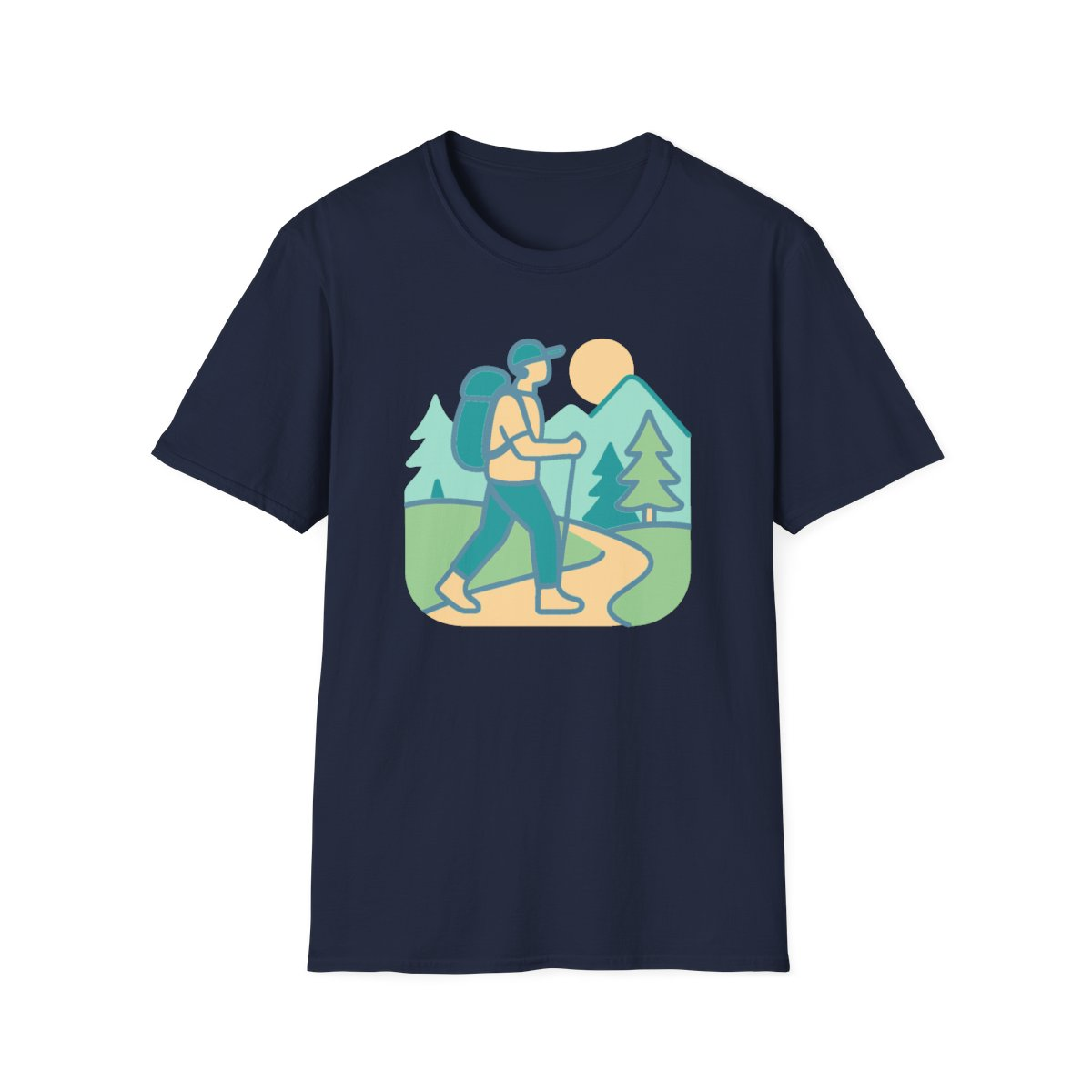 Premium Unisex Hiking Trails T-Shirt | Outdoor Adventure Apparel