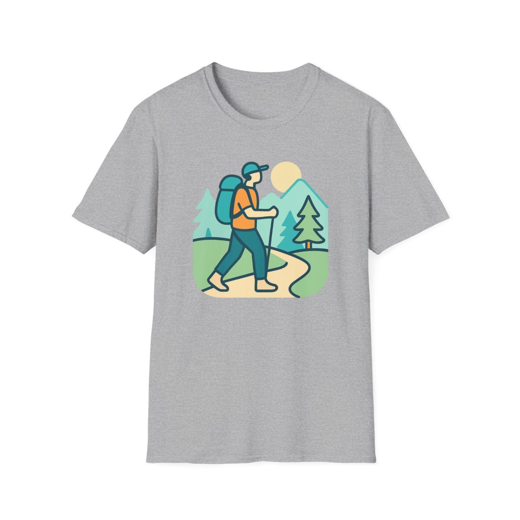 Premium Unisex Hiking Trails T-Shirt | Outdoor Adventure Apparel