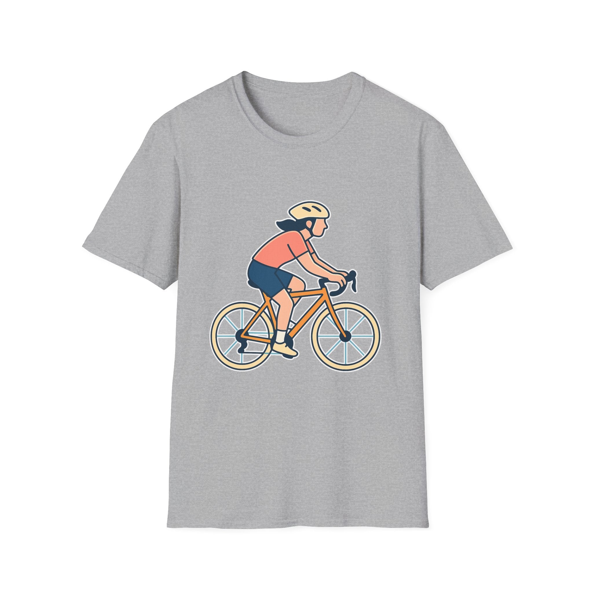 Cycling Life Unisex T-Shirt | Comfortable Eco-Friendly Tee for Bike Lovers
