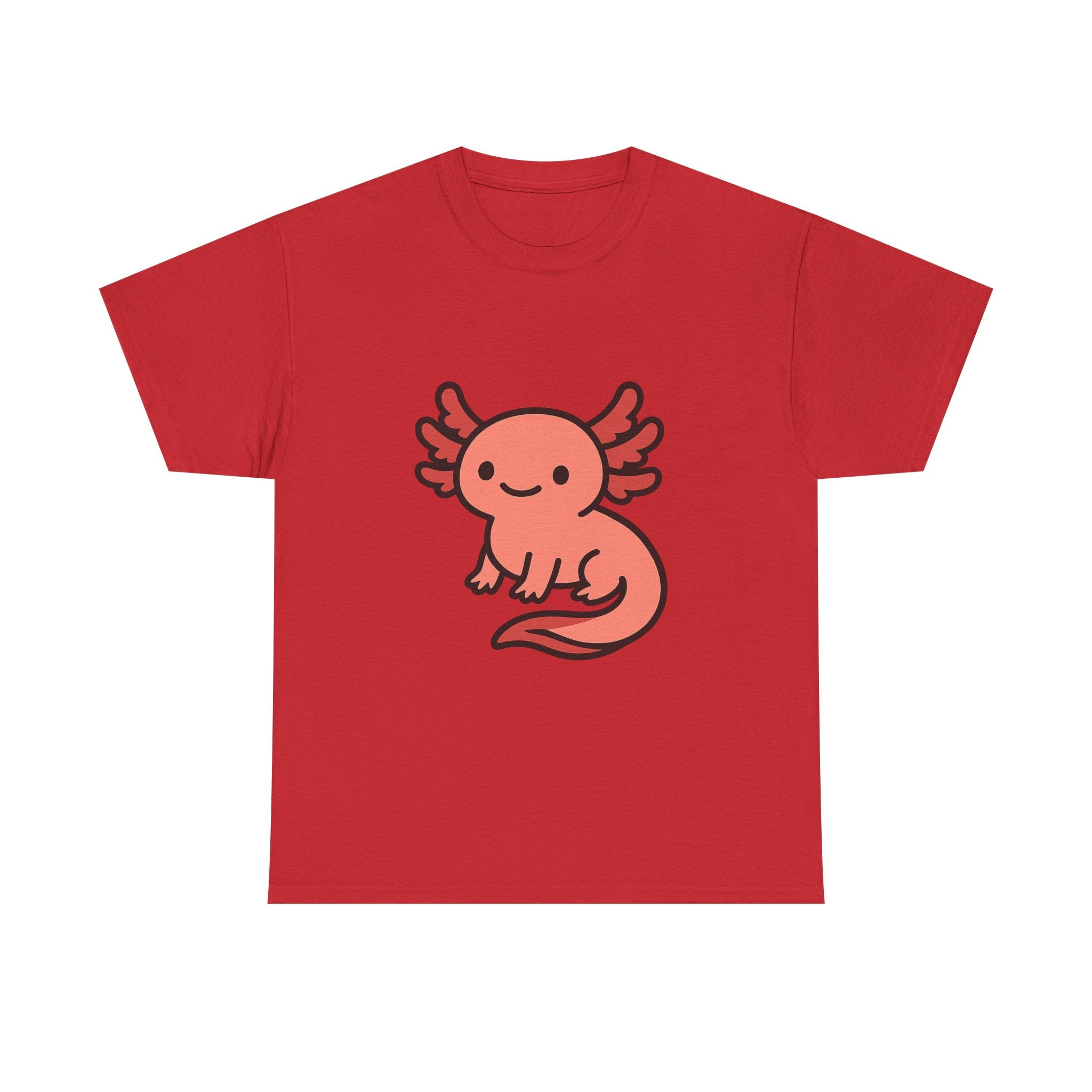 Cute Axolotl Unisex T-Shirt - Soft Comfortable Tee for Axolotl Lovers