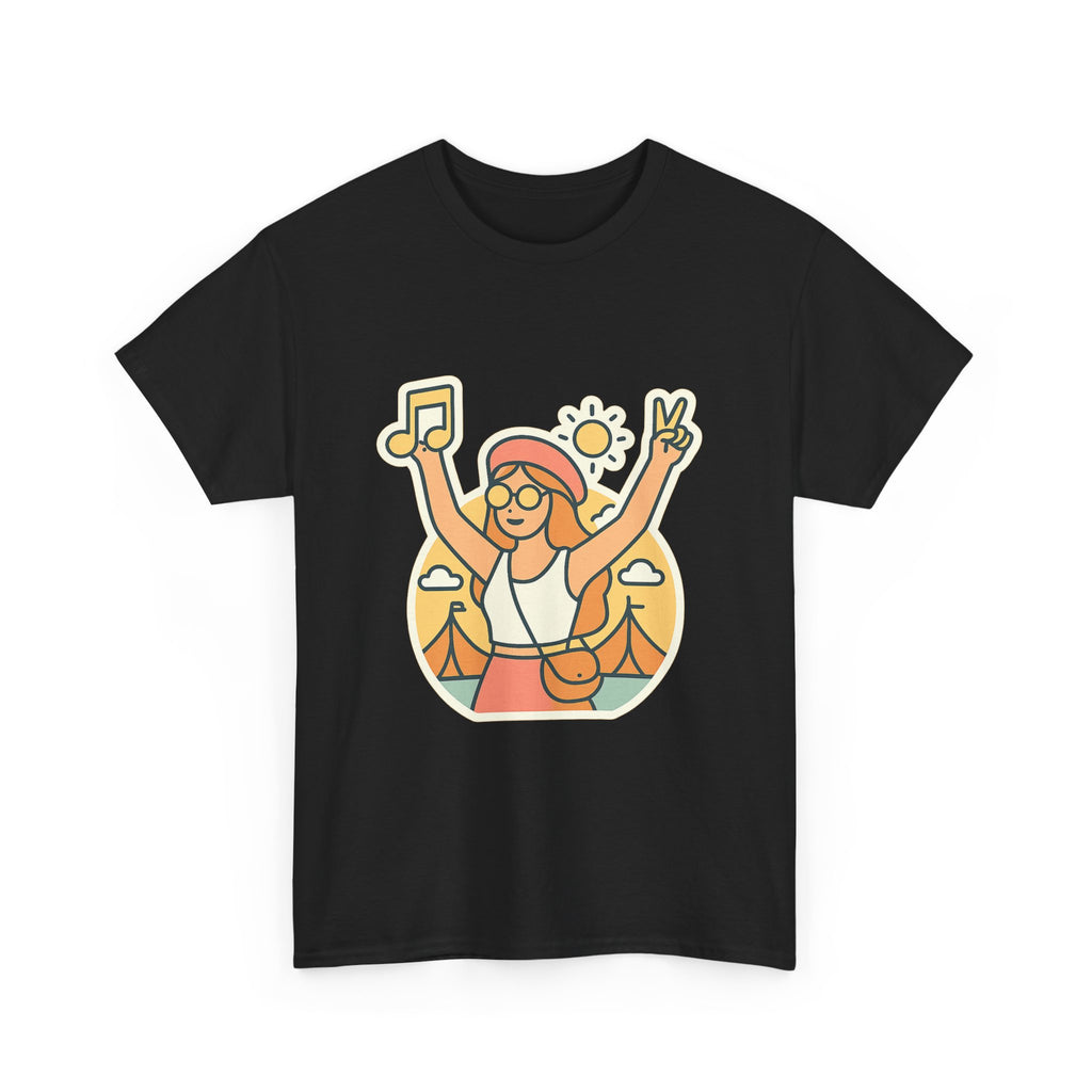 Music Festival Unisex T-Shirt - Perfect Anniversary Gift for Girlfriend