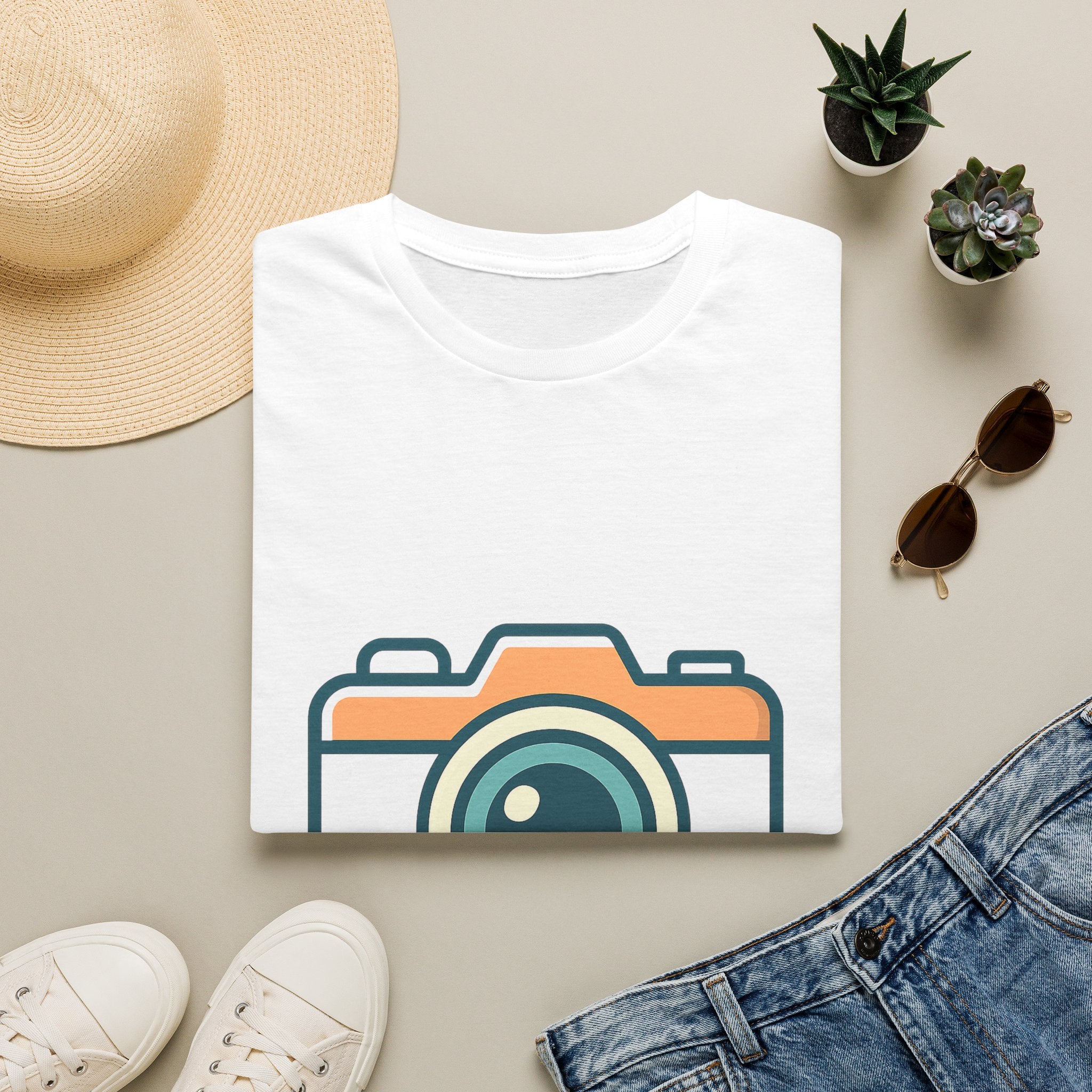 Photography Camera T-Shirt | Unisex Tee for Photographers & Creatives