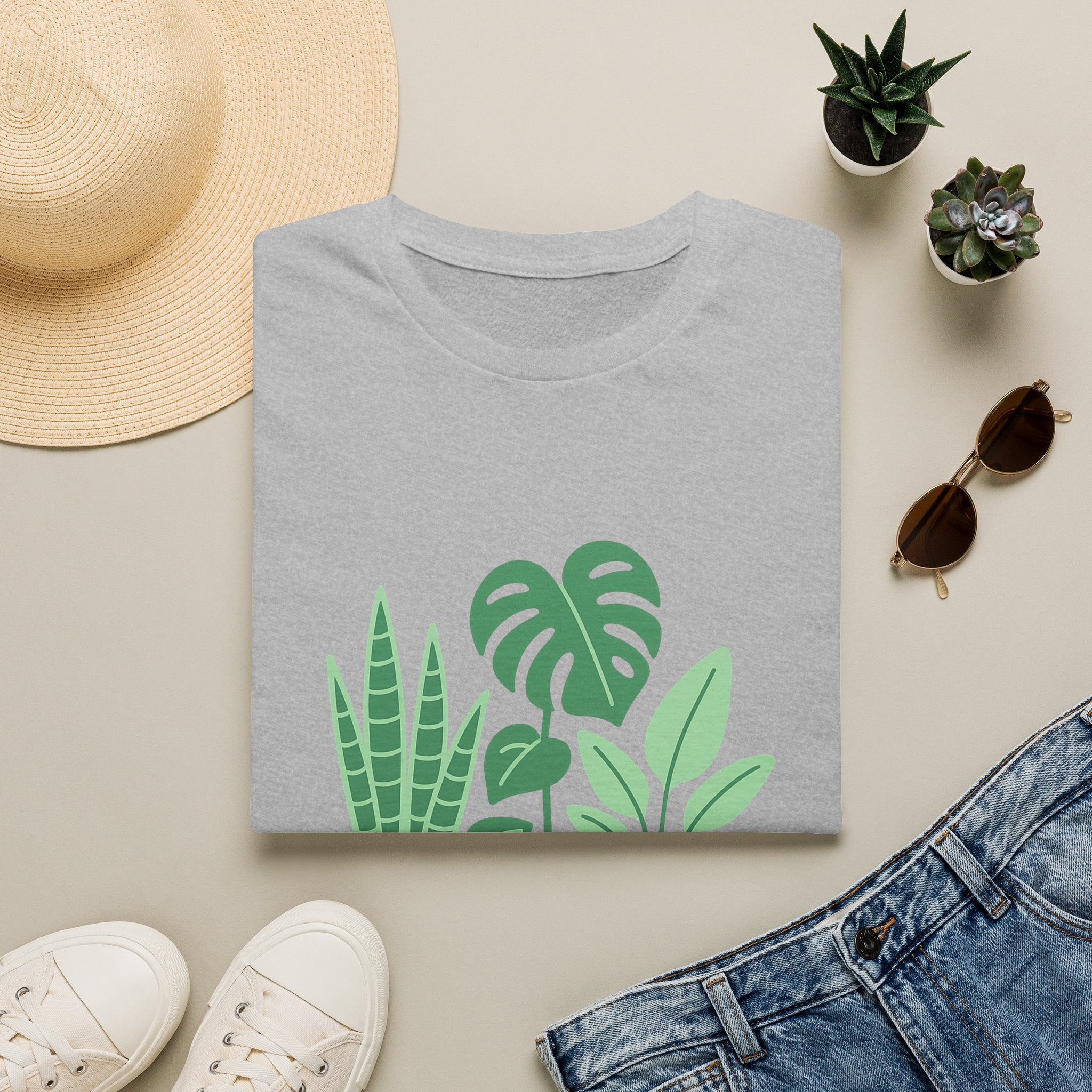 Houseplant Jungle Unisex T-Shirt | Soft Cotton Tee for Plant Lovers