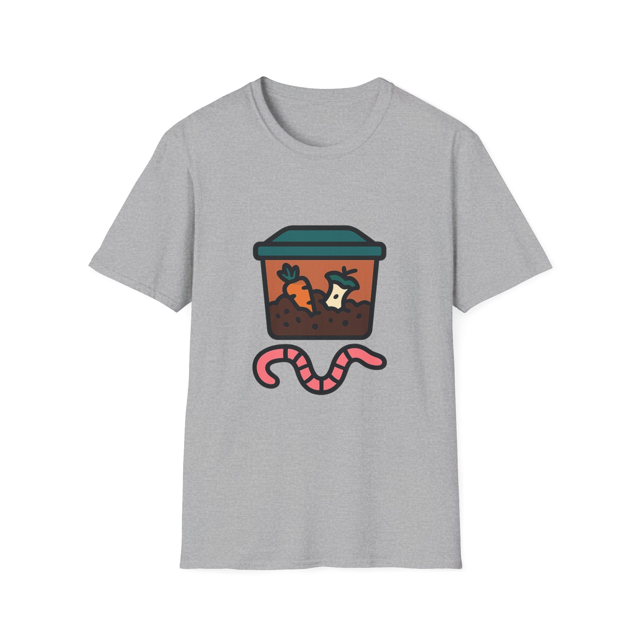 Vermicomposting T-Shirt | Worm Composting Tee for Eco-Conscious Gardeners
