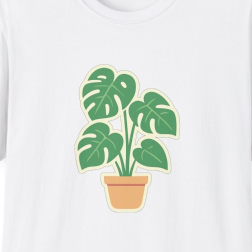 Monstera Plant Unisex T-Shirt - Tropical Leaf Tee for Plant Lovers