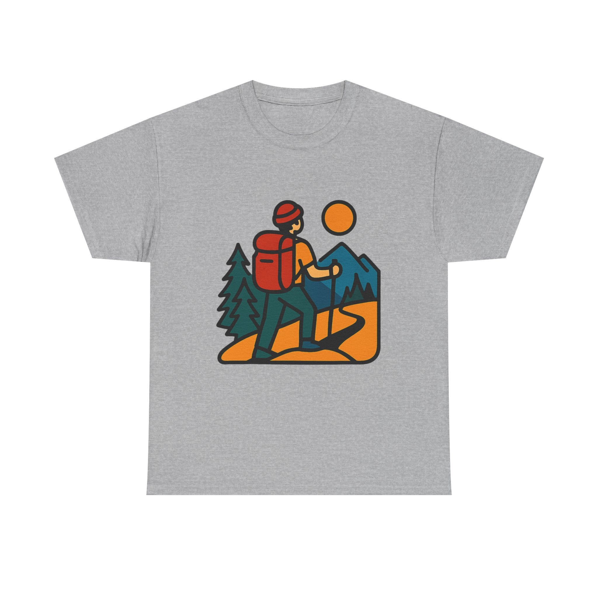 Premium Unisex Hiking Trails T-Shirt | Outdoor Adventure Apparel
