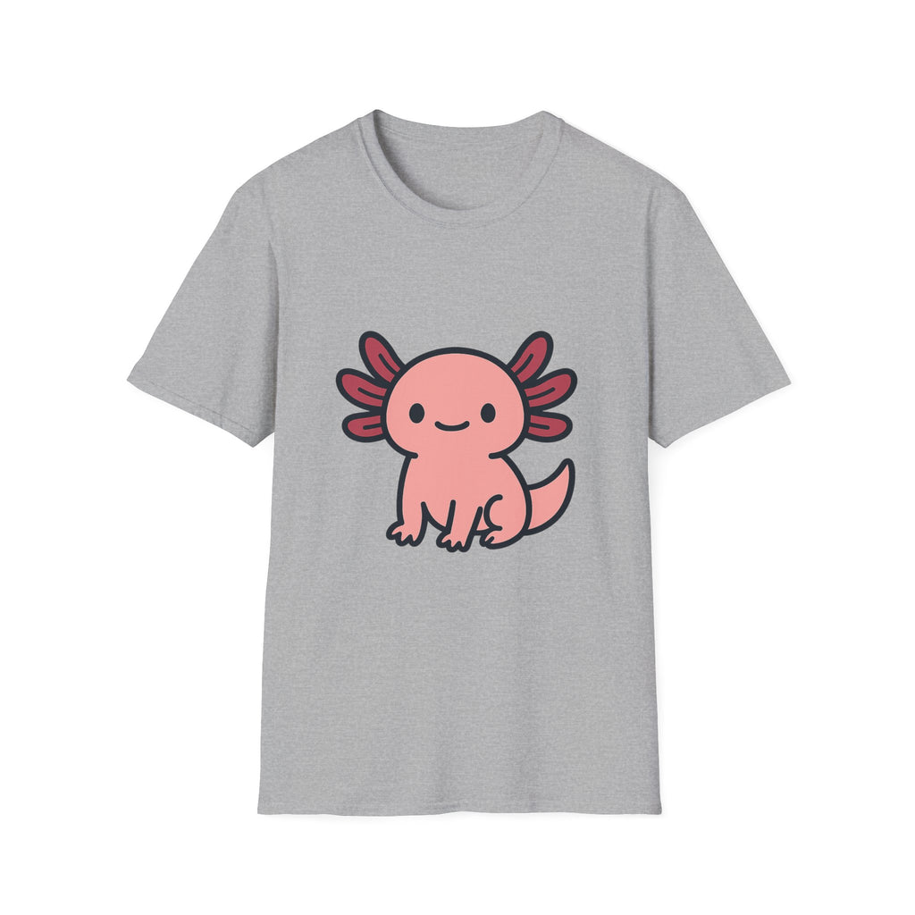 Cute Axolotl T-Shirt | Unisex Soft Tee for Aquatic Animal Lovers
