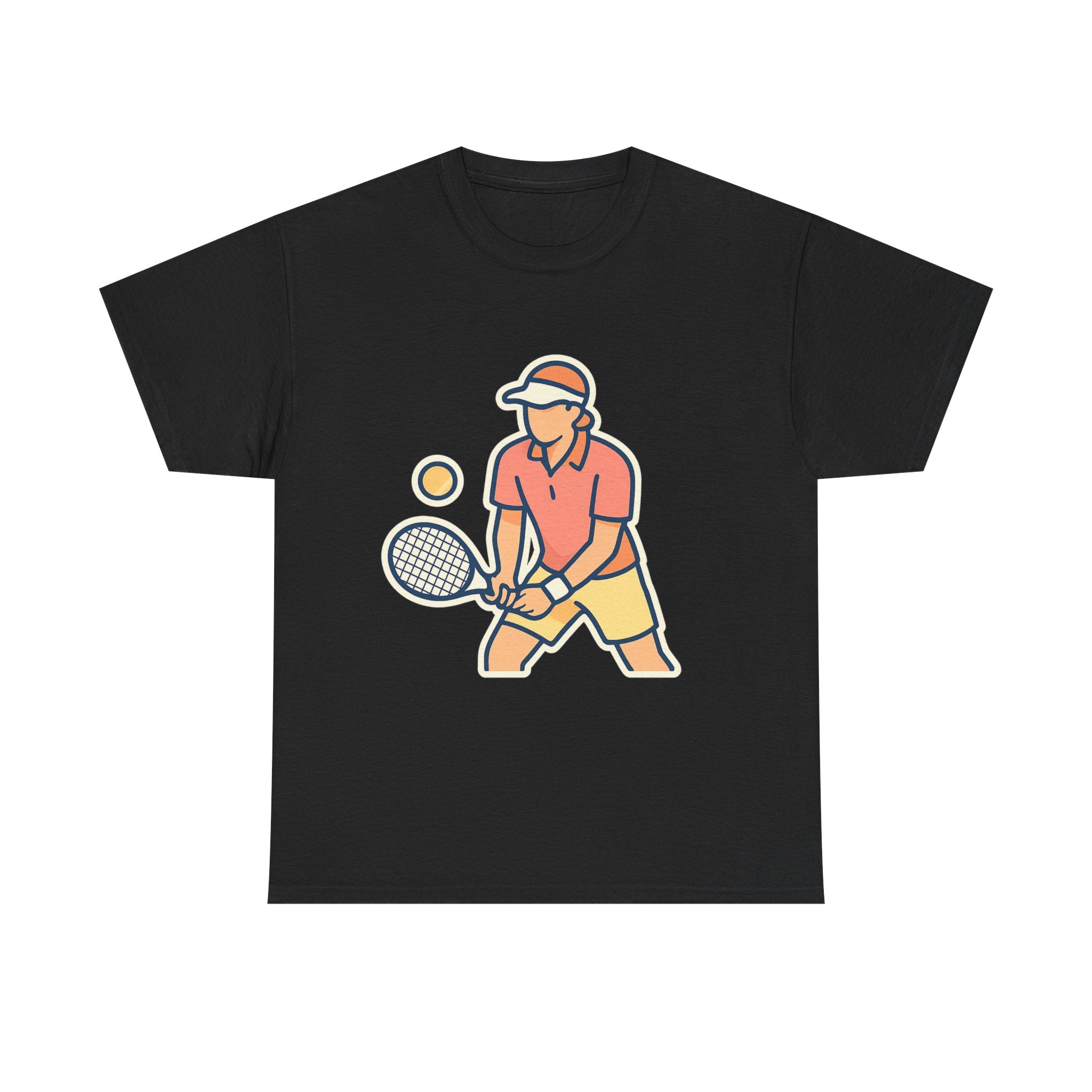 Tennis Player Unisex T-Shirt | Soft Comfortable Tee for Court Lovers
