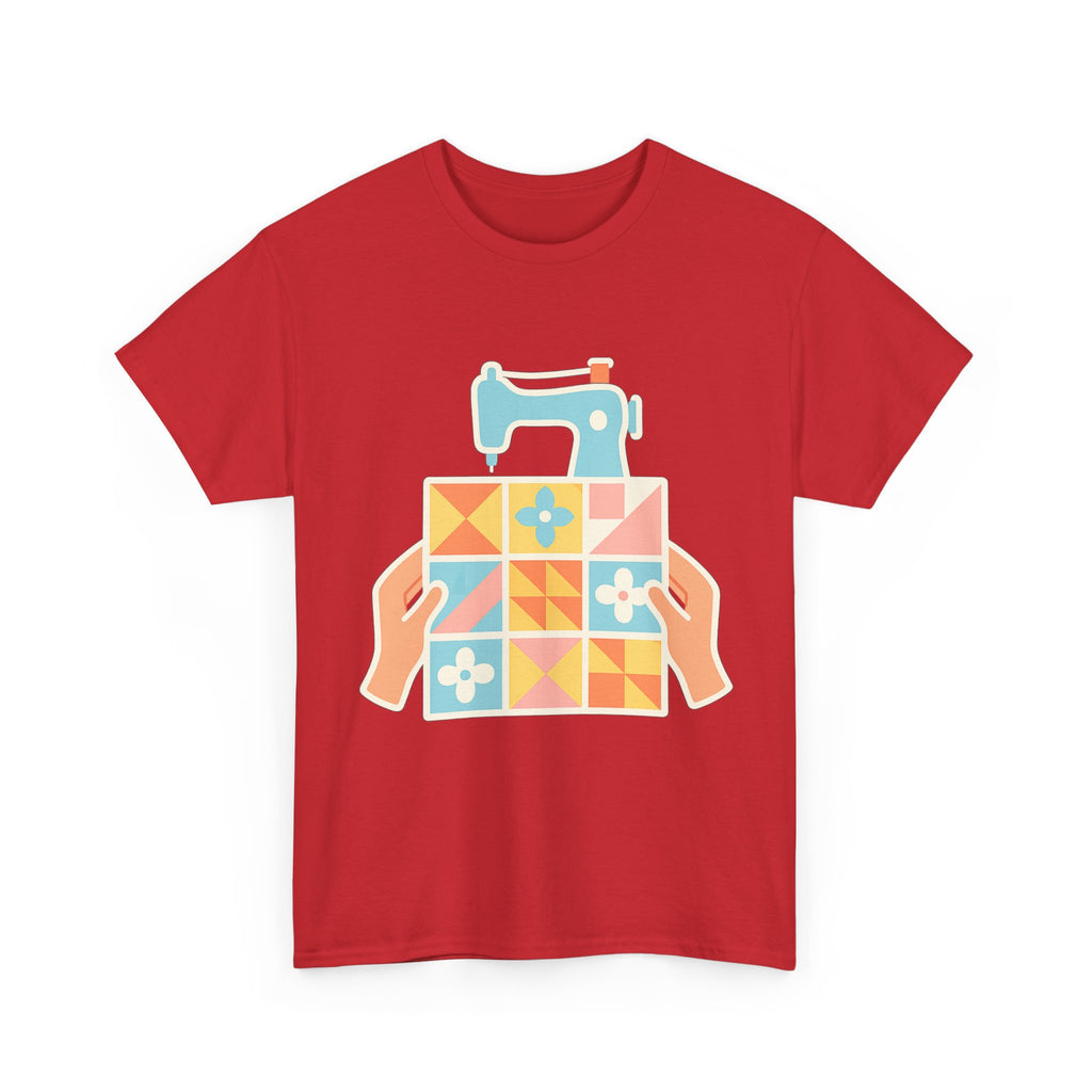 Quilting Unisex T-Shirt | Soft Cotton Tee for Quilters & Fabric Lovers