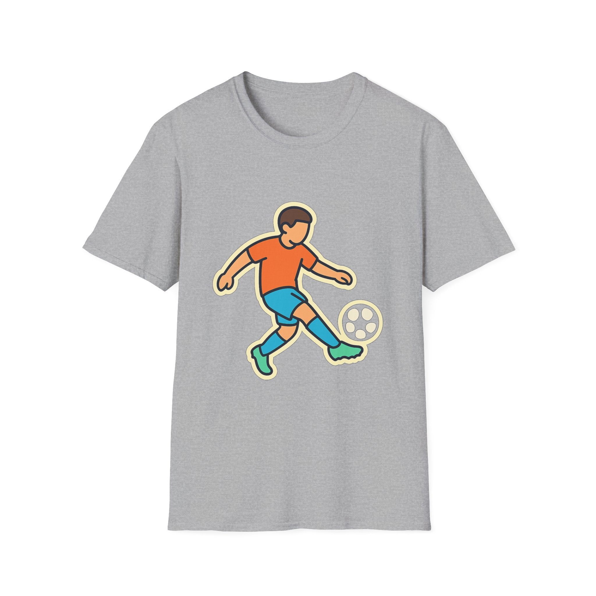 Premium Unisex Soccer Football T-Shirt | Soft Comfortable Tee for Fans