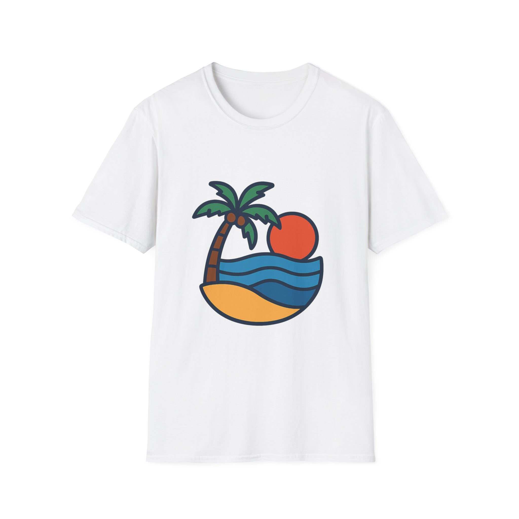Retirement t-shirt with beach vibes retirement design – for the newly retired