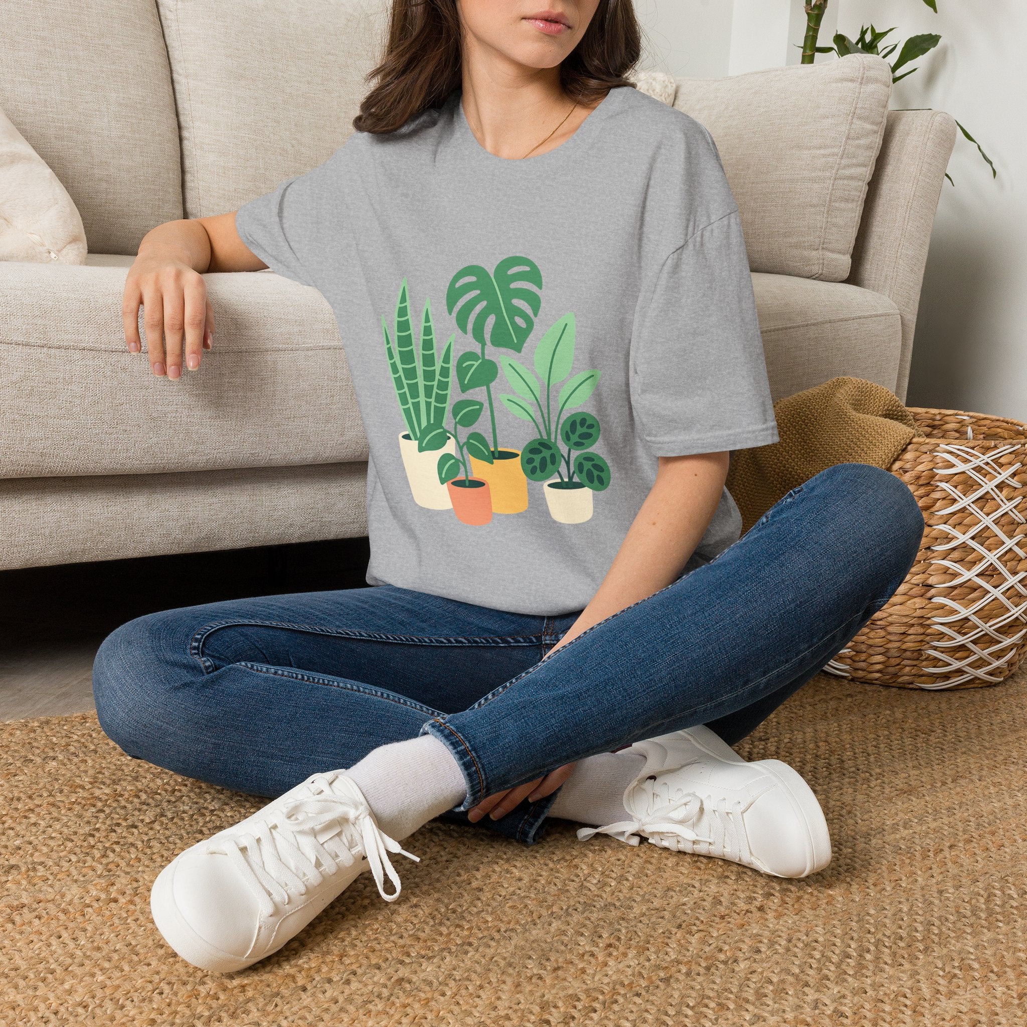 Houseplant Jungle Unisex T-Shirt | Soft Cotton Tee for Plant Lovers