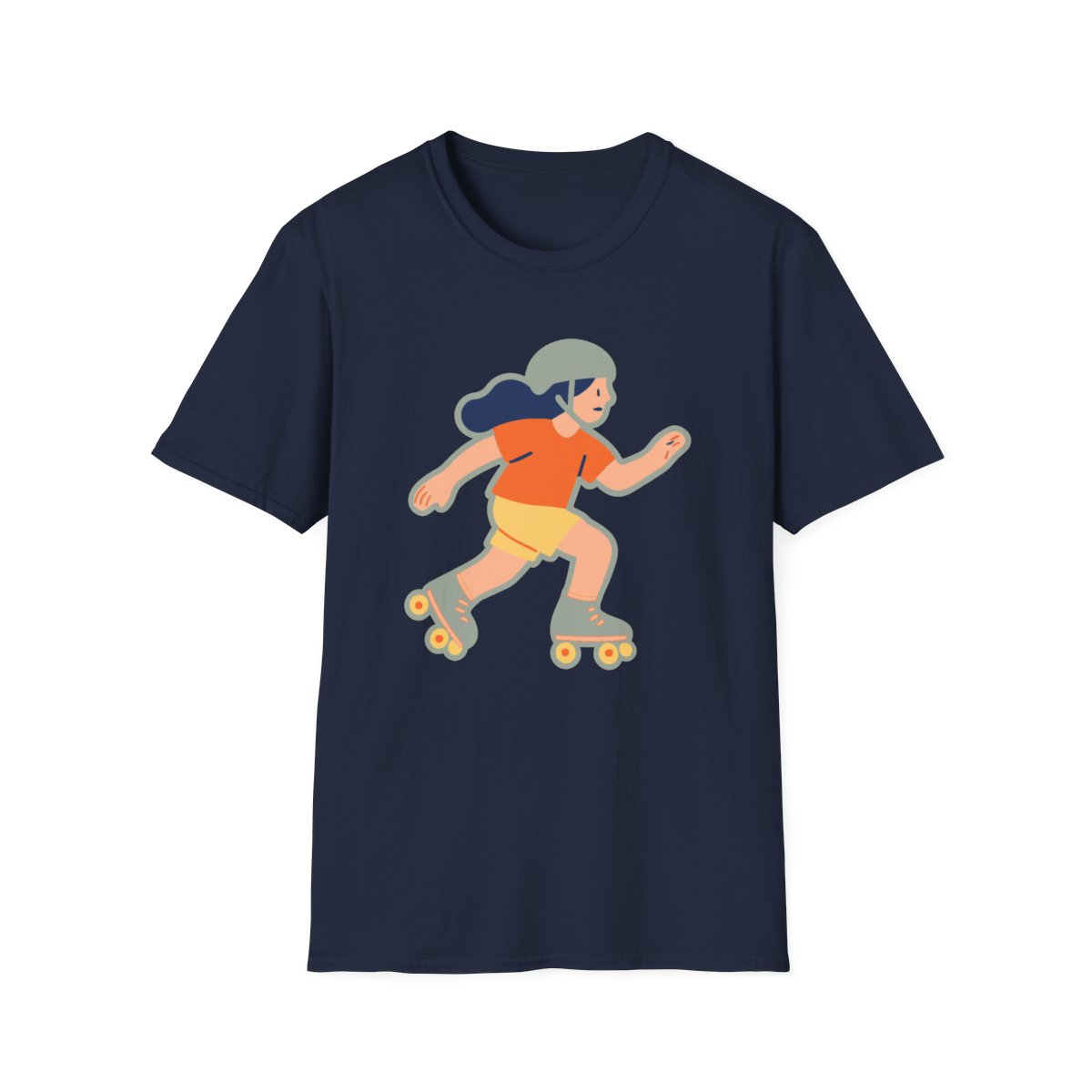 Retro Roller Skating Unisex T-Shirt - Soft Comfy Tee for Skaters