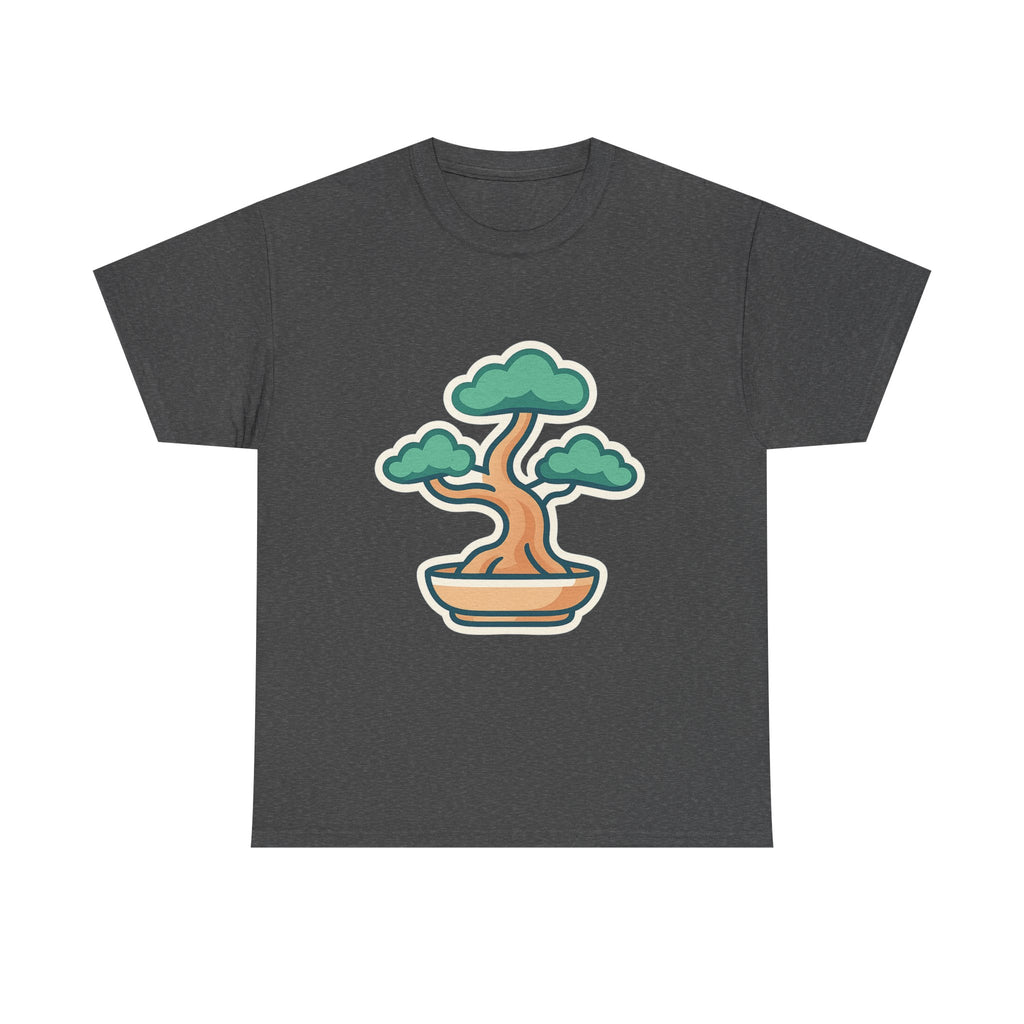 Bonsai Tree Unisex T-Shirt | Minimalist Art Tee for Nature Lovers