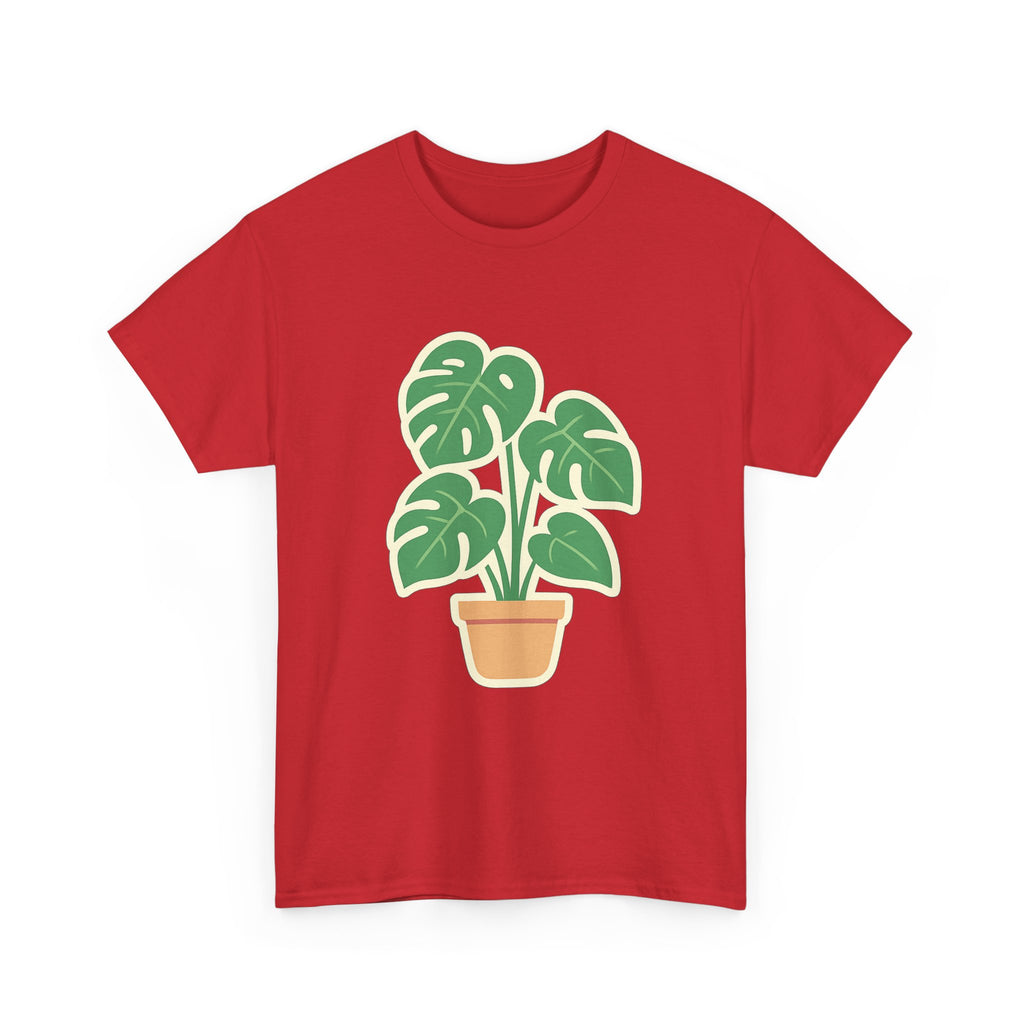Monstera Plant Unisex T-Shirt - Tropical Leaf Tee for Plant Lovers