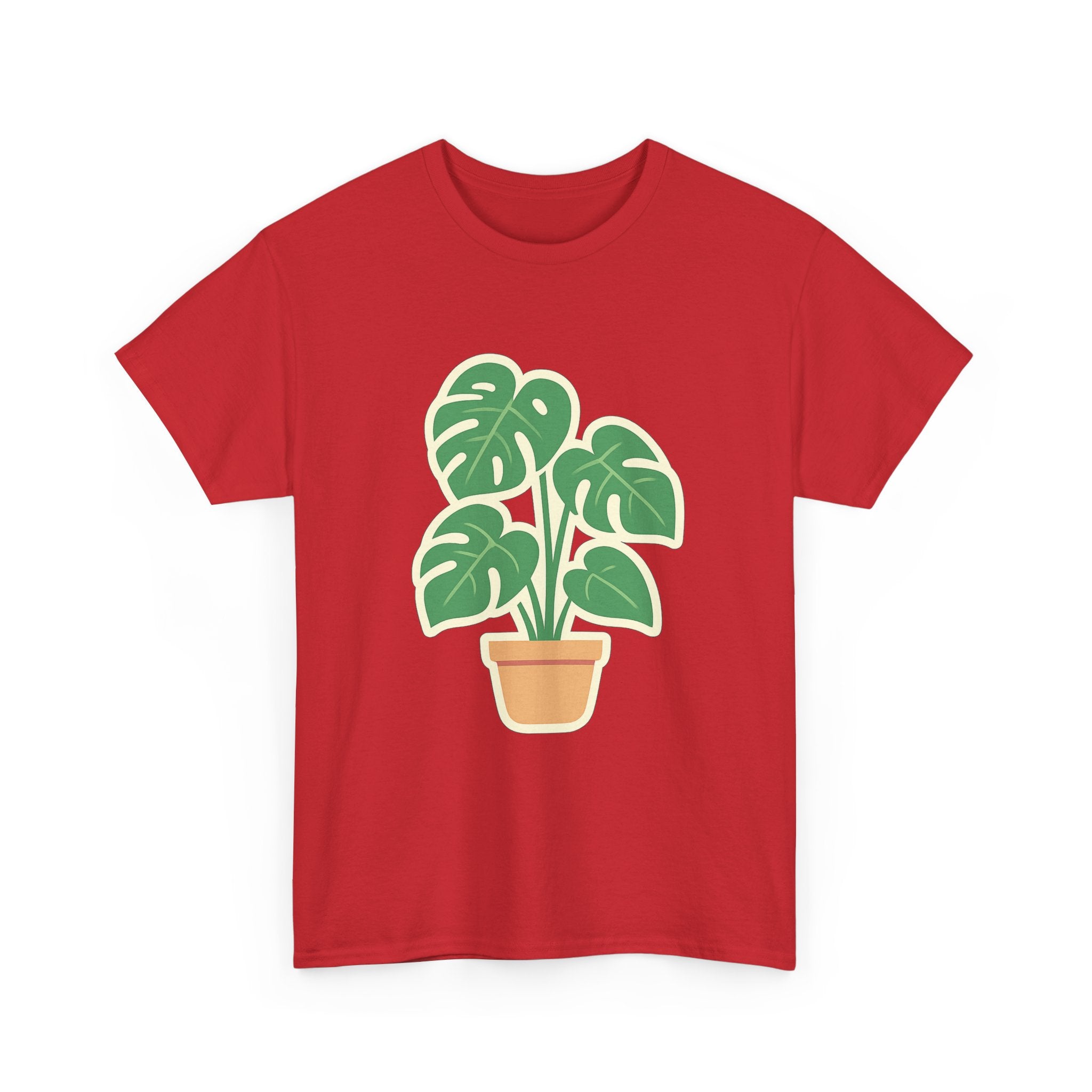Monstera Plant Unisex T-Shirt - Tropical Leaf Tee for Plant Lovers