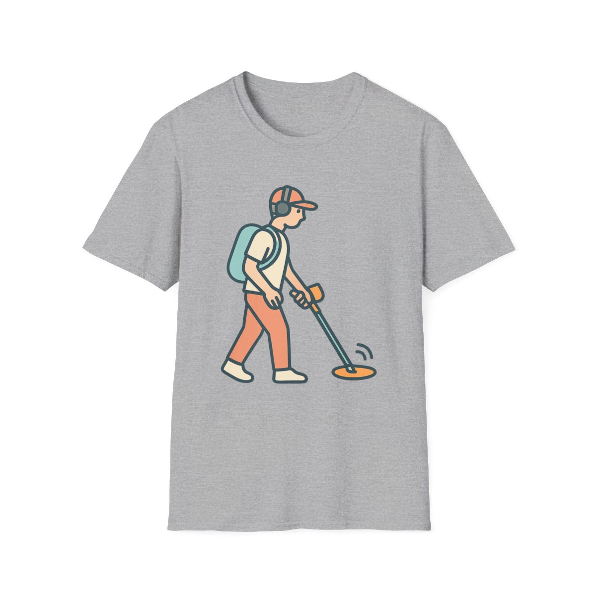 Metal Detecting Unisex T-Shirt | Perfect Gift for Treasure Hunters & Detectorists