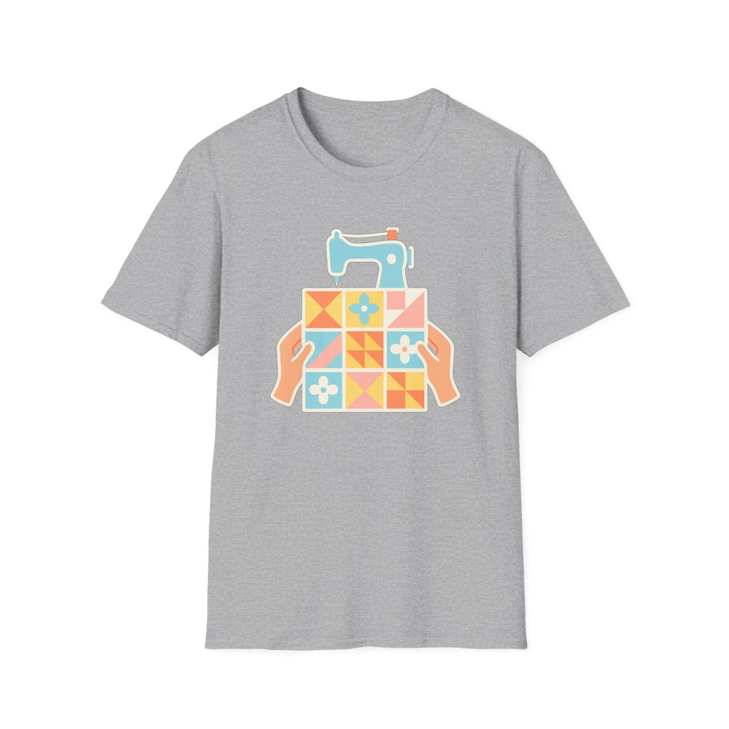 Quilting Unisex T-Shirt | Soft Cotton Tee for Quilters & Fabric Lovers
