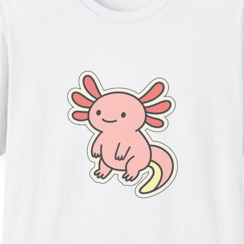 Axolotl Keeper Unisex T-Shirt | Soft Cotton Tee for Amphibian Lovers