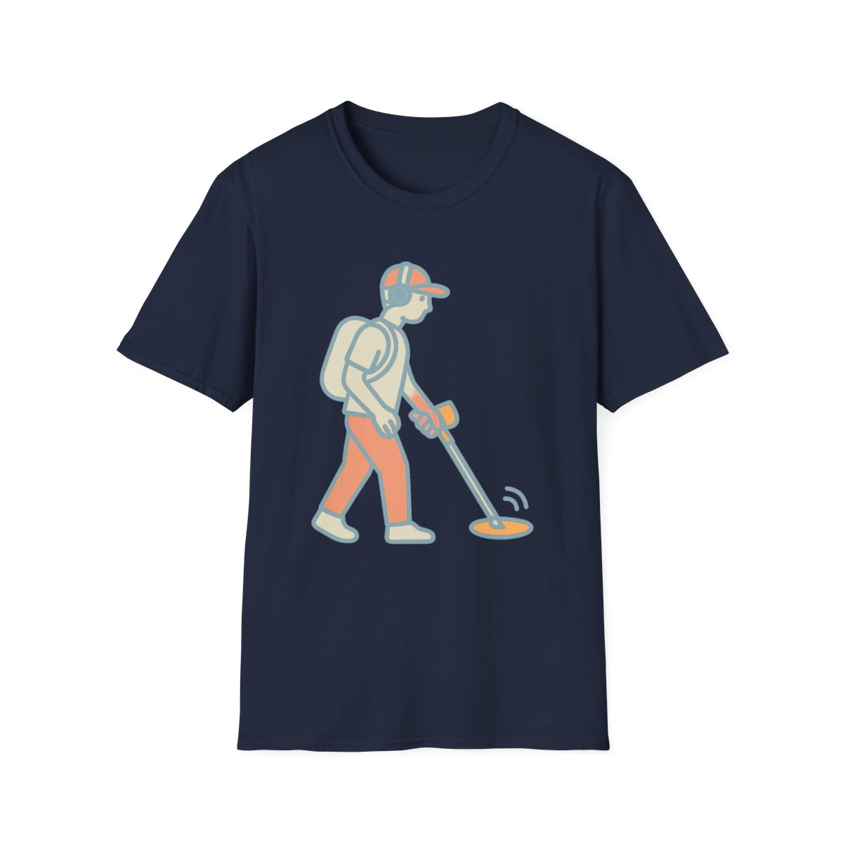 Metal Detecting Unisex T-Shirt | Perfect Gift for Treasure Hunters & Detectorists