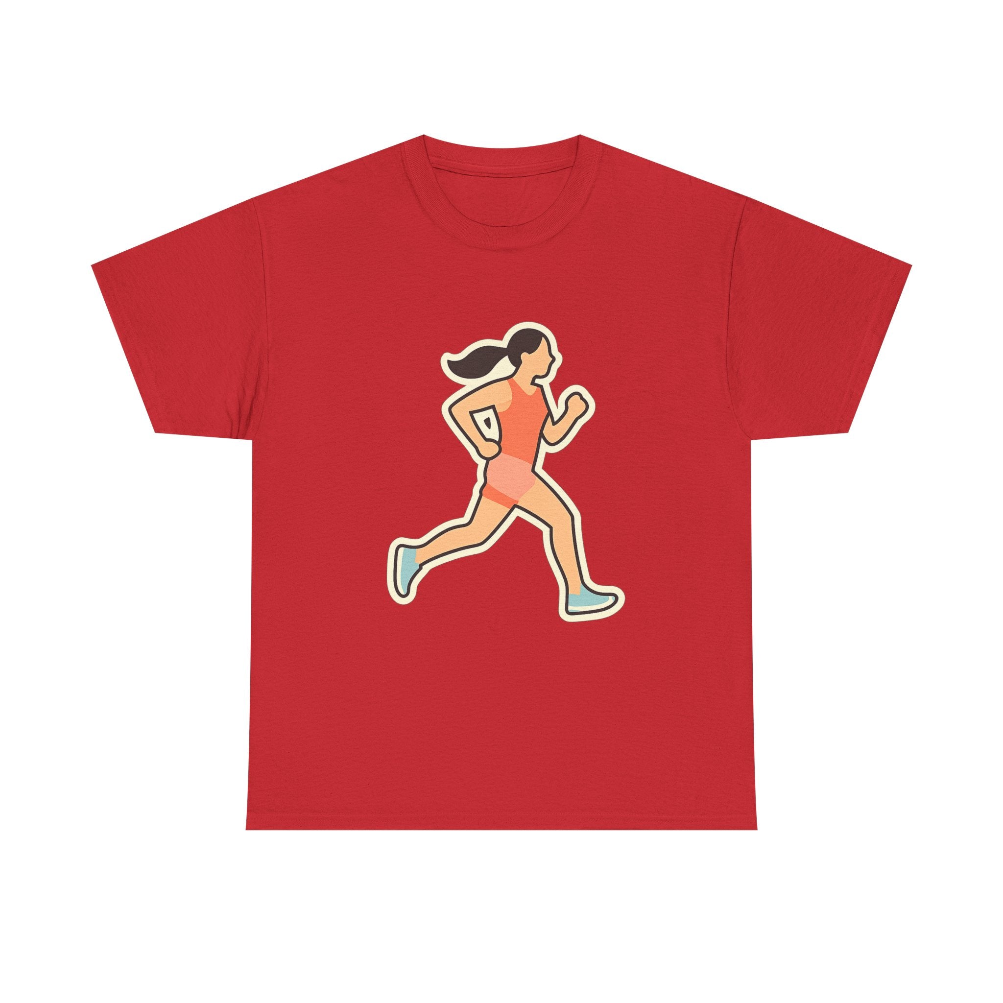 Marathon Runner Unisex T-Shirt | Comfortable Cotton Tee for Running Enthusiasts