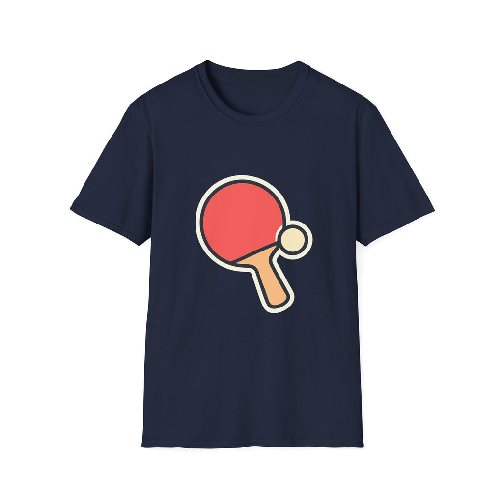 Ping Pong Table Tennis Unisex T-Shirt | Soft Comfortable Tee for Players