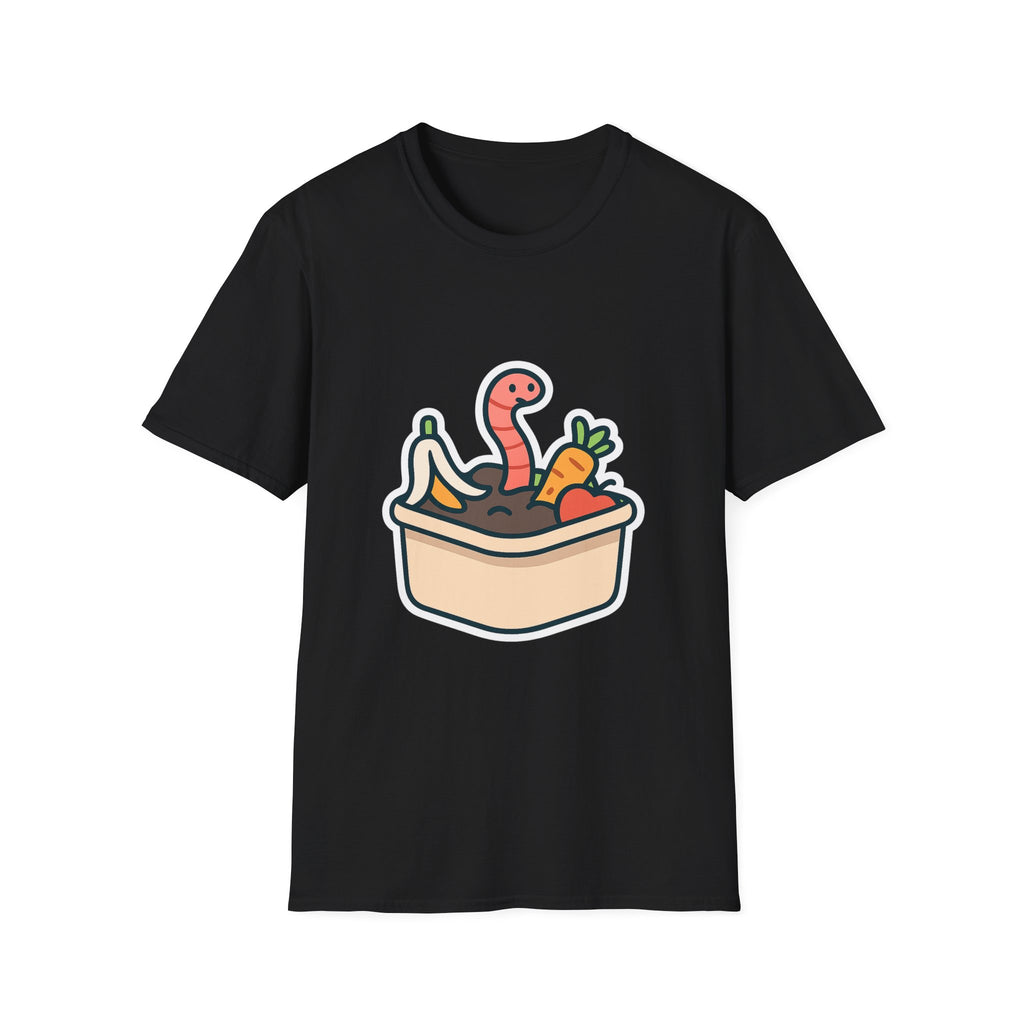 Vermicomposting T-Shirt | Worm Composting Tee for Eco-Conscious Gardeners