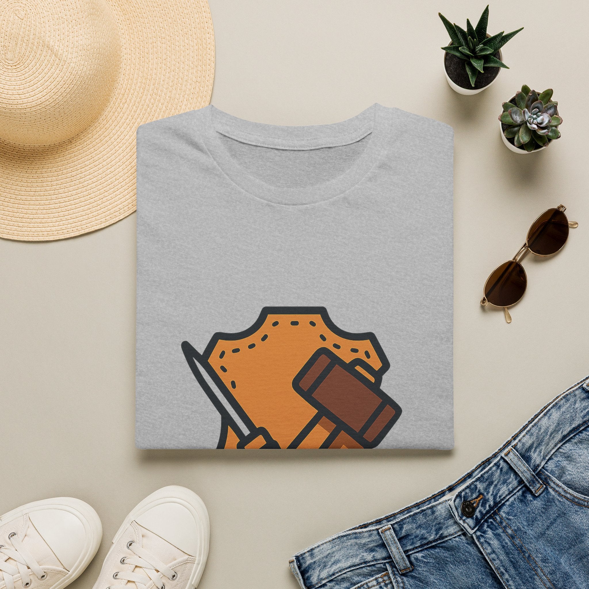 Leathercraft t-shirt with leathercraft design – just because gift for a best friend