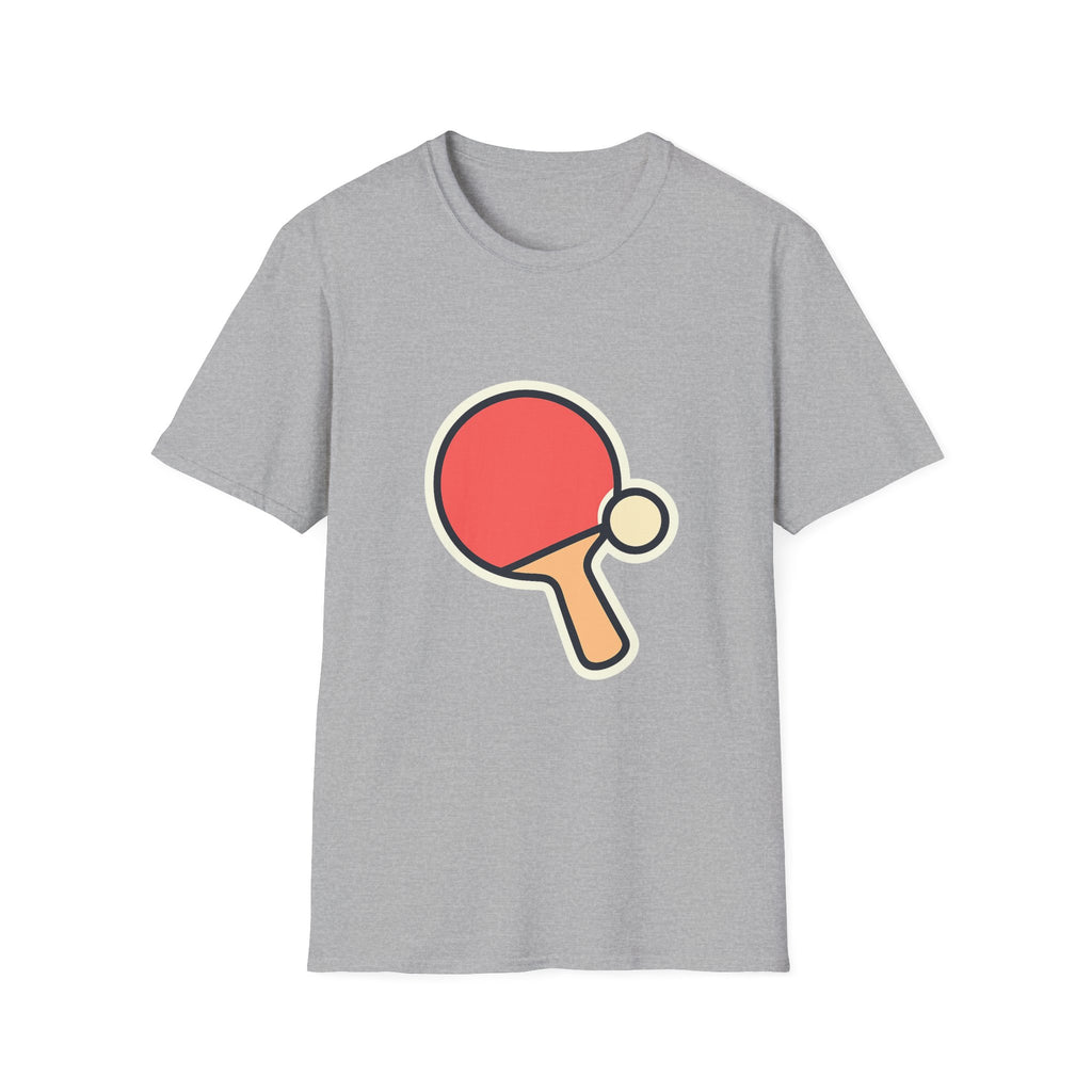 Ping Pong Table Tennis Unisex T-Shirt | Soft Comfortable Tee for Players