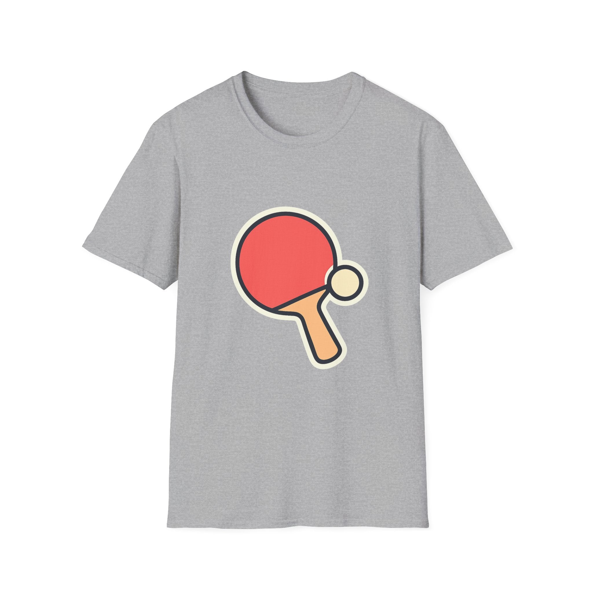 Ping Pong Table Tennis Unisex T-Shirt | Soft Comfortable Tee for Players