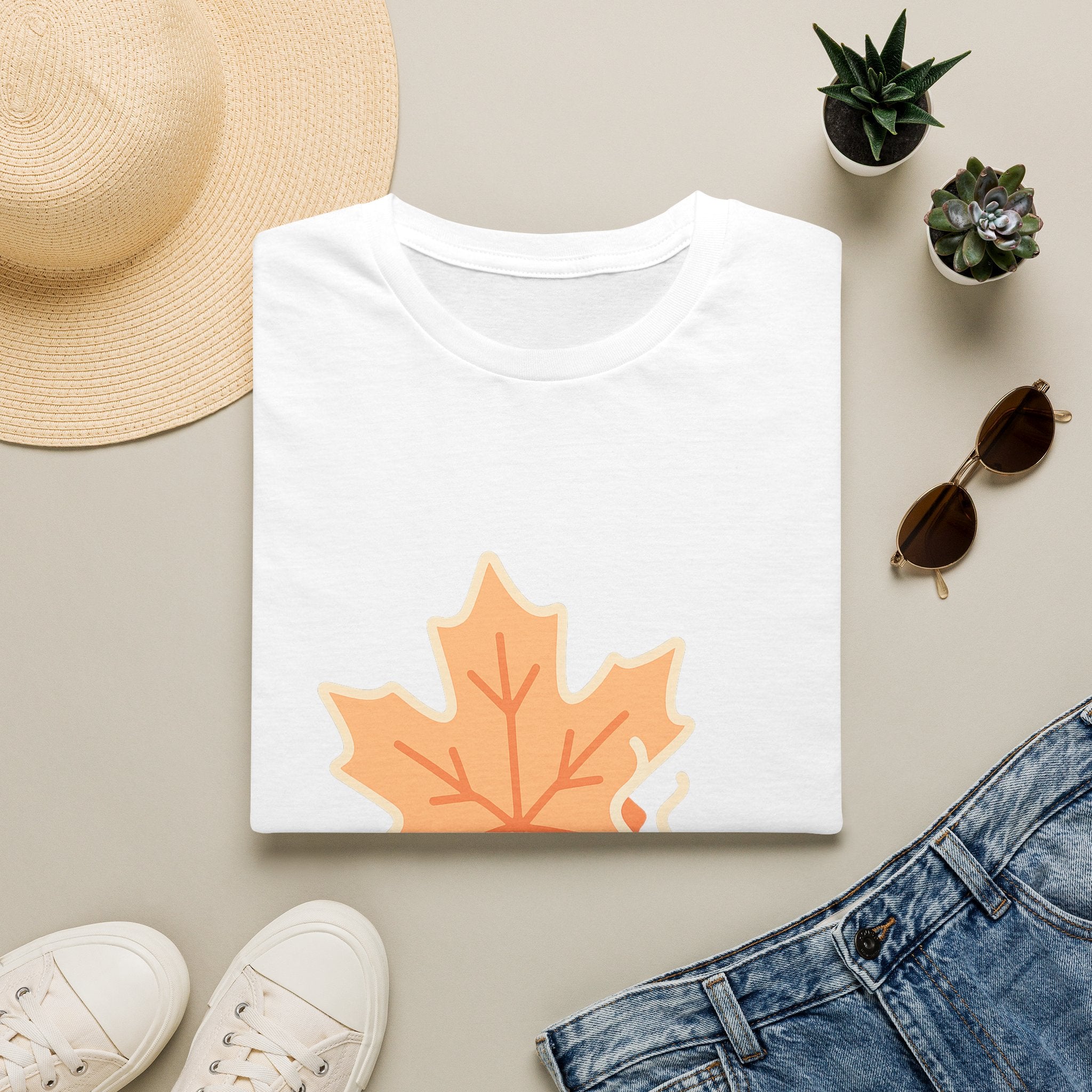 Autumn Fall Vibes Unisex T-Shirt - Cozy Seasonal Comfort Tee