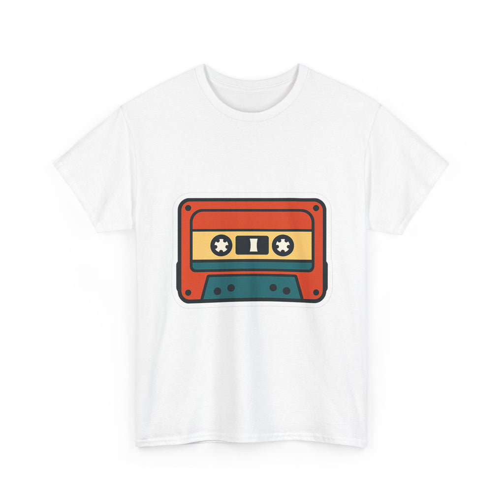 Retro Cassette Tape T-Shirt | Vintage 80s 90s Music Unisex Tee