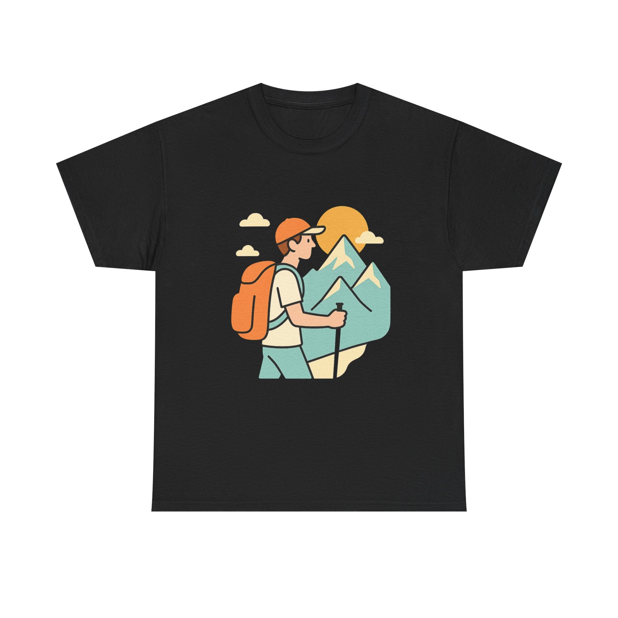 Mountain Adventure Unisex T-Shirt | Outdoor Hiking Tee for Men & Women