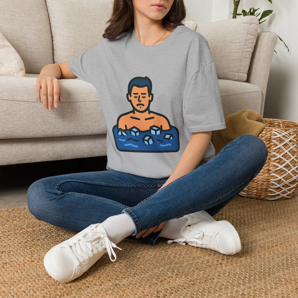 Cold Plunge Lover's Unisex T-Shirt - Perfect Mother's Day Gift for Boyfriend