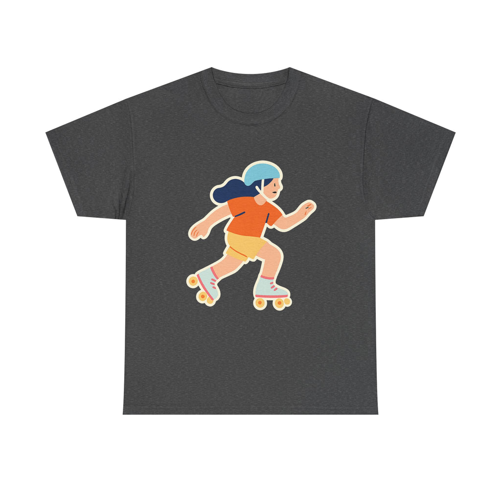 Retro Roller Skating Unisex T-Shirt - Soft Comfy Tee for Skaters