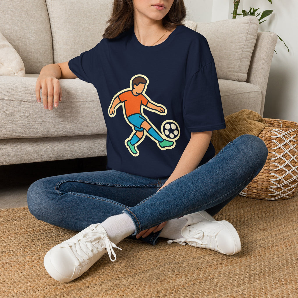 Premium Unisex Soccer Football T-Shirt | Soft Comfortable Tee for Fans