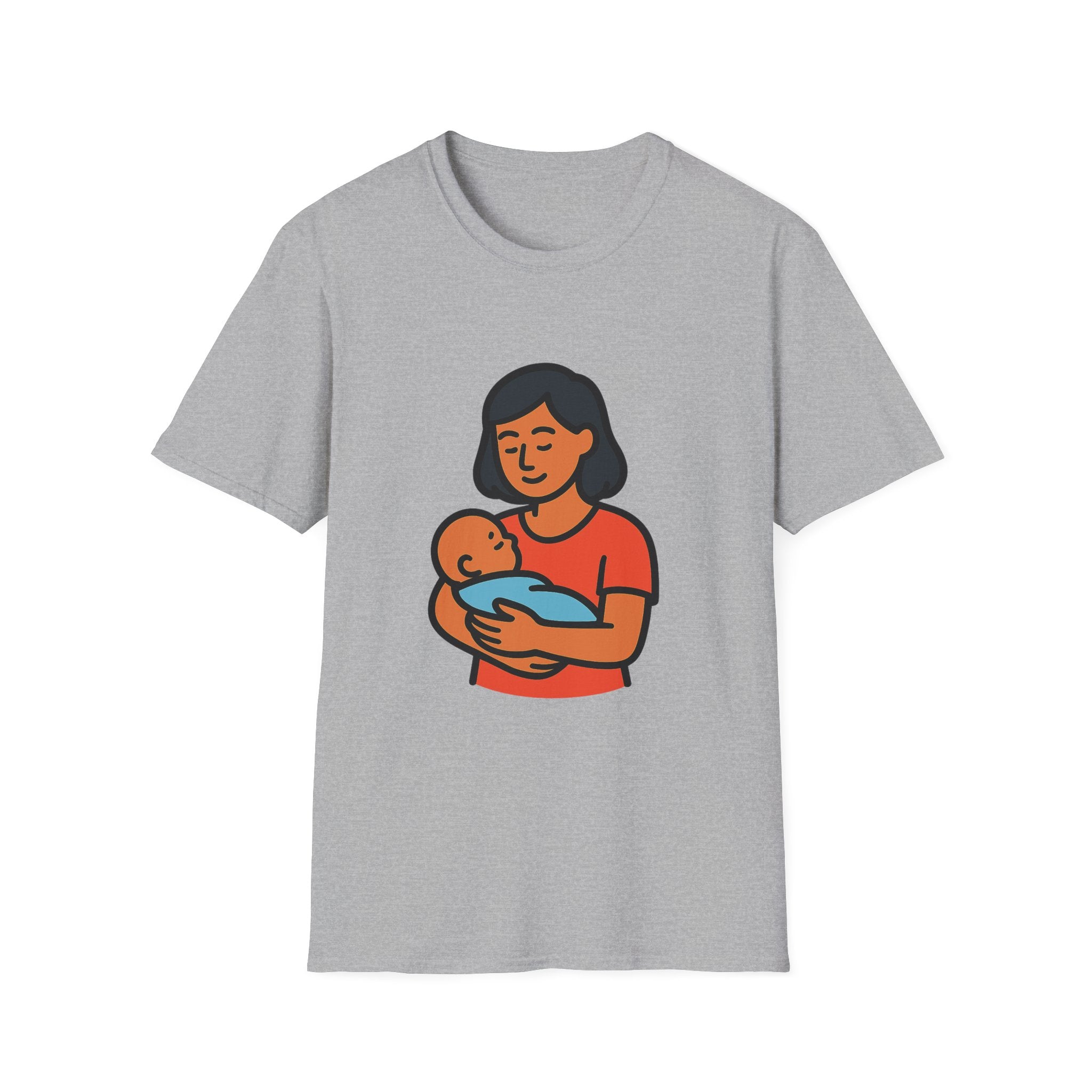 New Mom t-shirt with funny motherhood design – gift for new moms