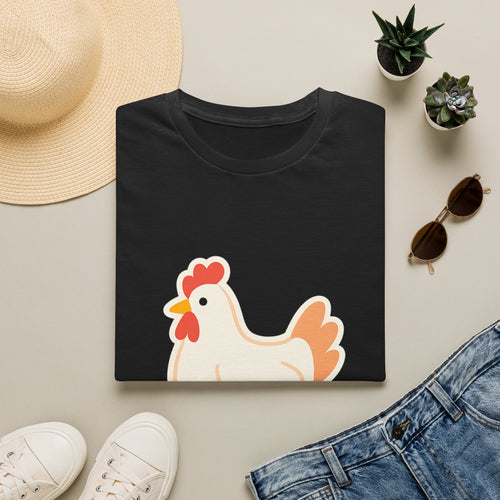 Backyard Chicken Lover Unisex T-Shirt - Funny Farm Tee for Chicken Keepers