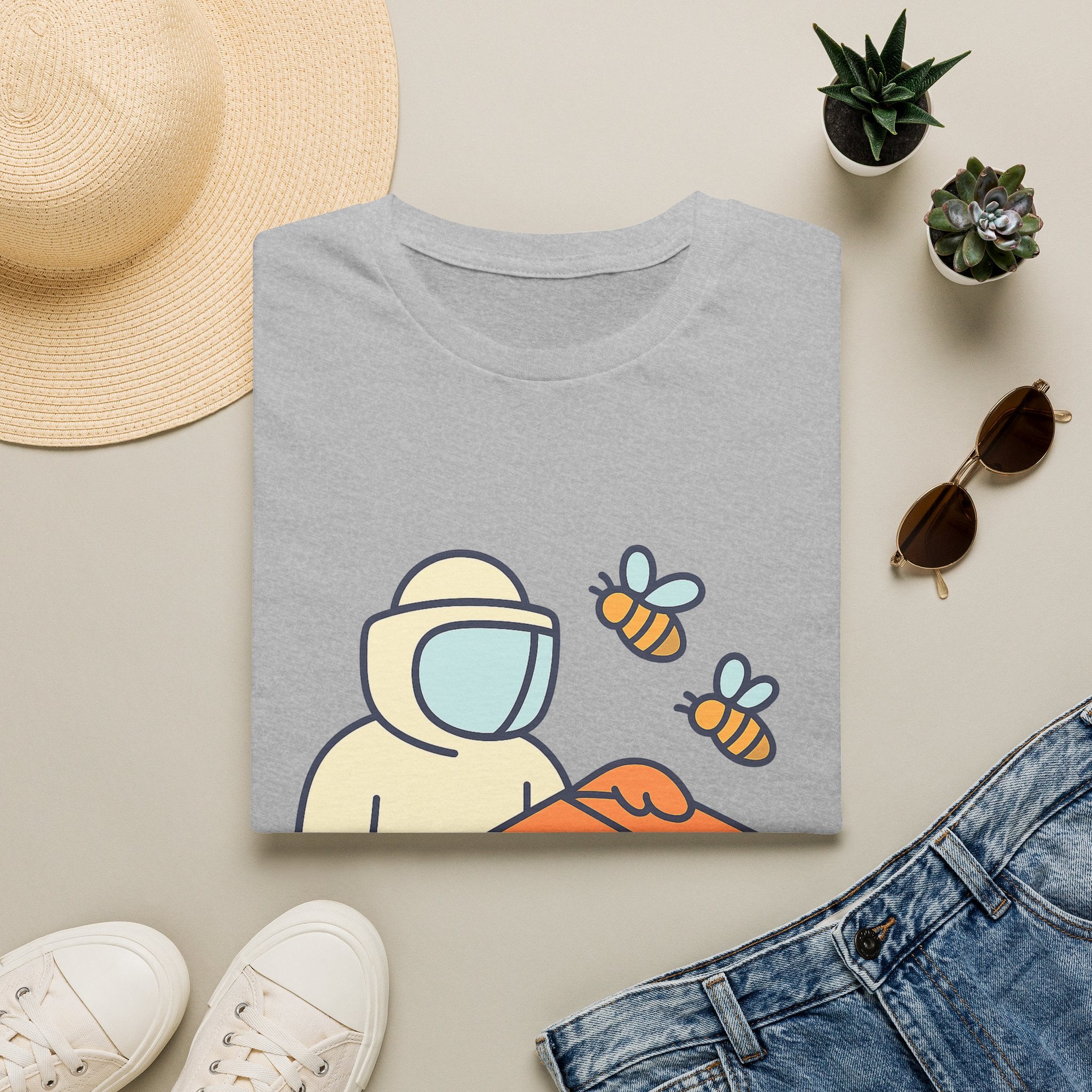 Beekeeping T-Shirt for Beekeepers | Unisex Soft Cotton Tee